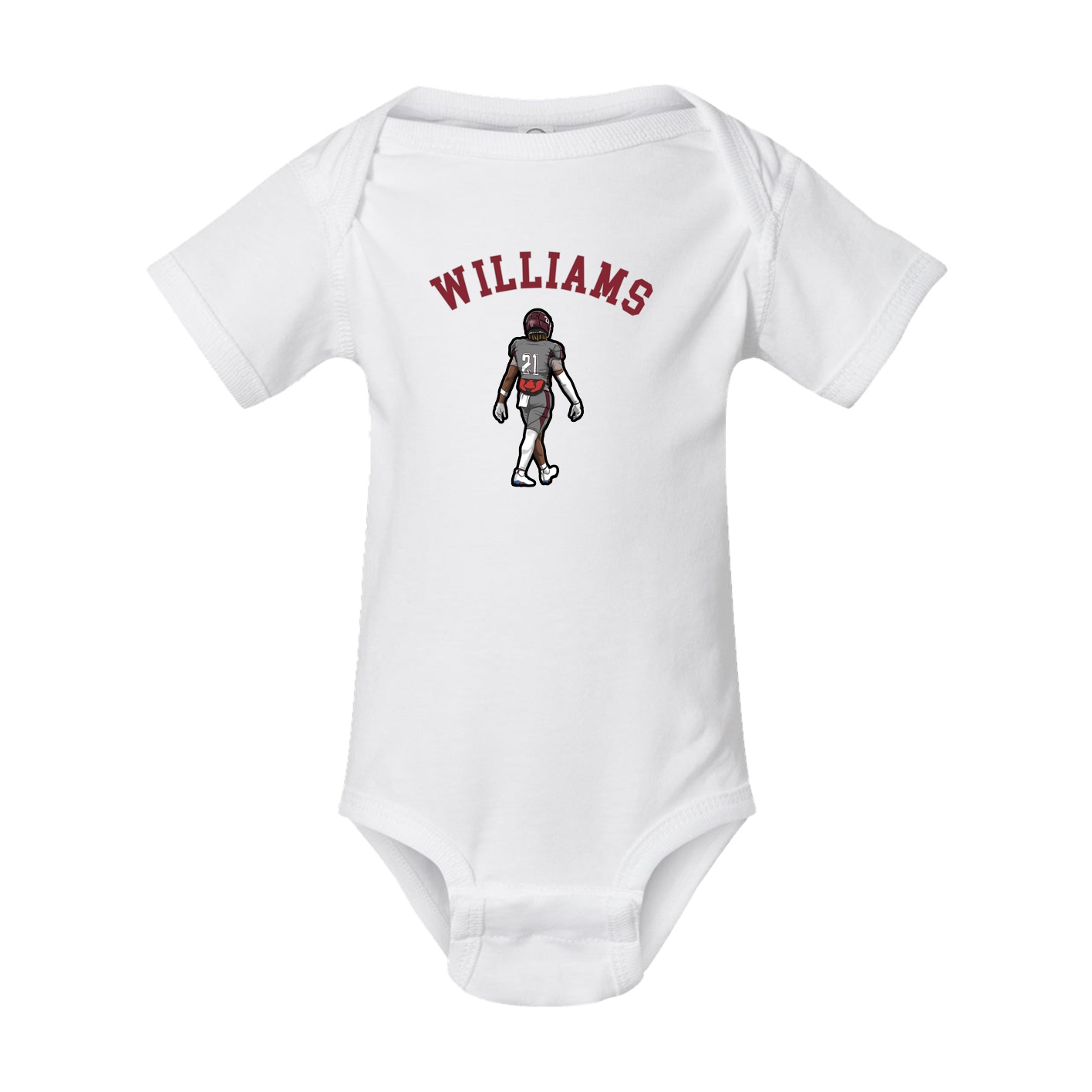 Baby Onesie — Shirsey Arch in White