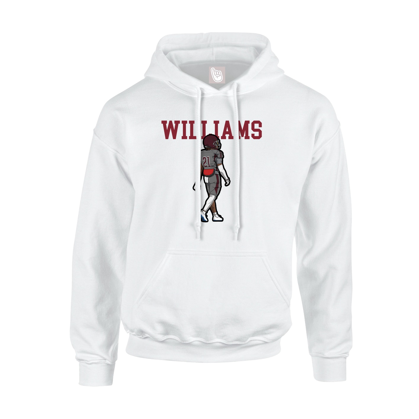 Youth Hoodie — Shirsey in White