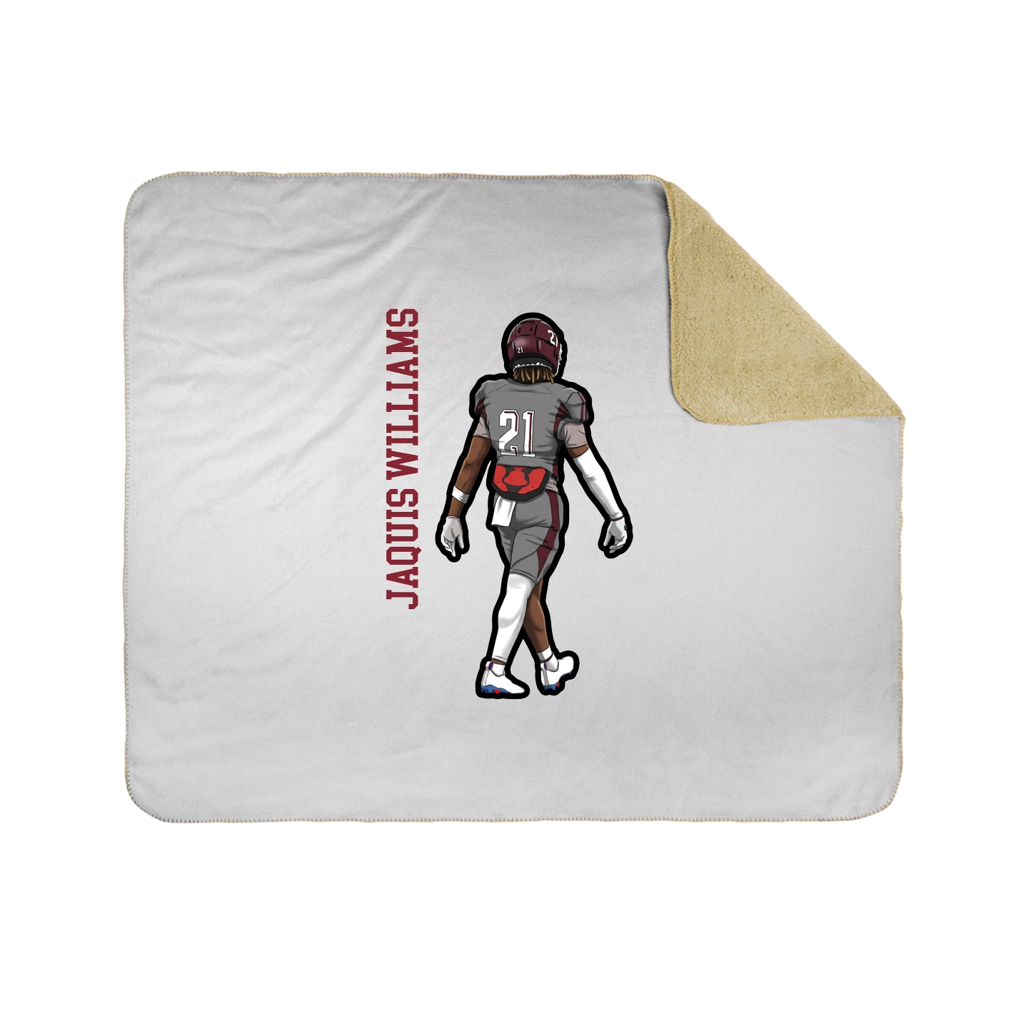50x60 Sherpa Lined Throw Blanket