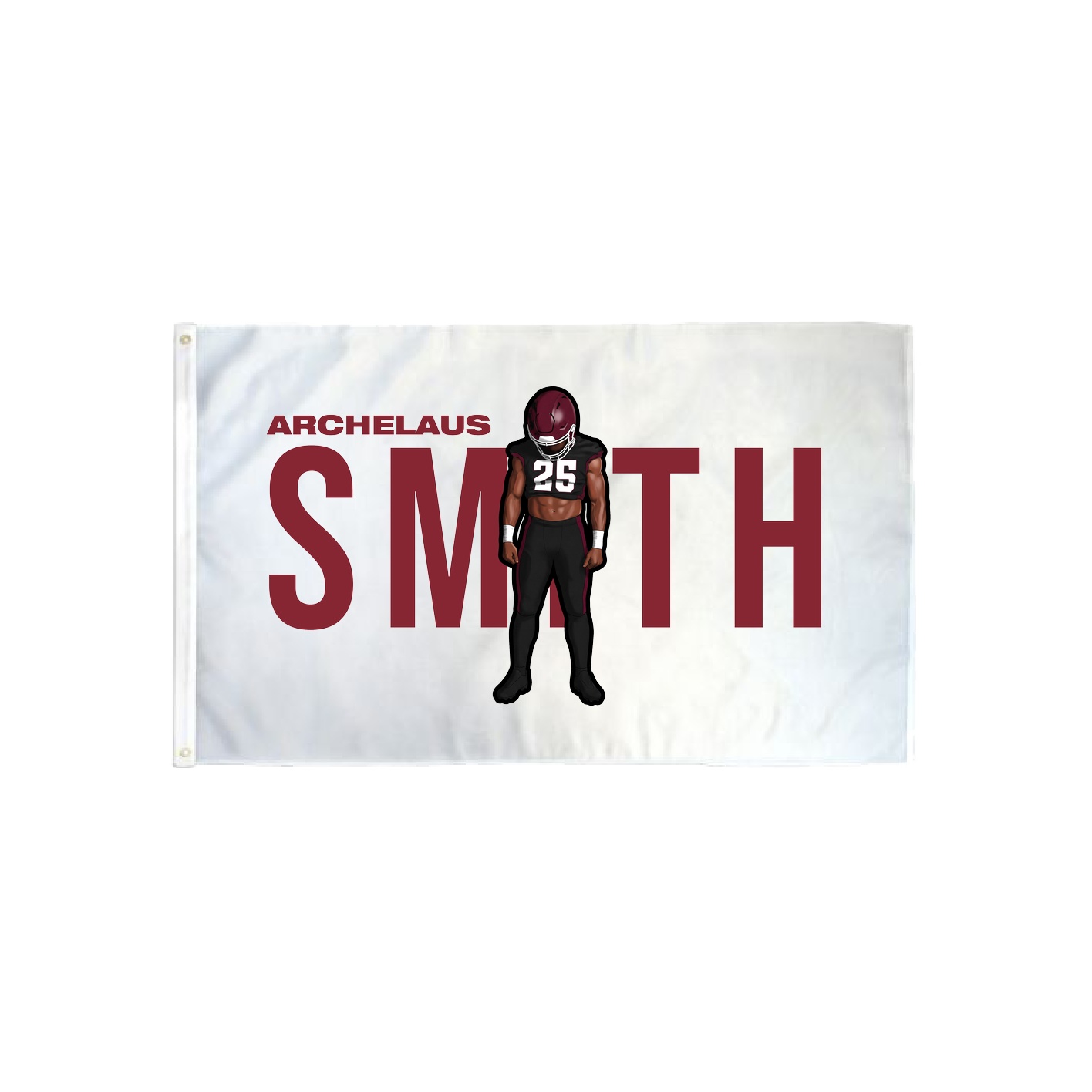 3x5 Flag — Player Name in Classic