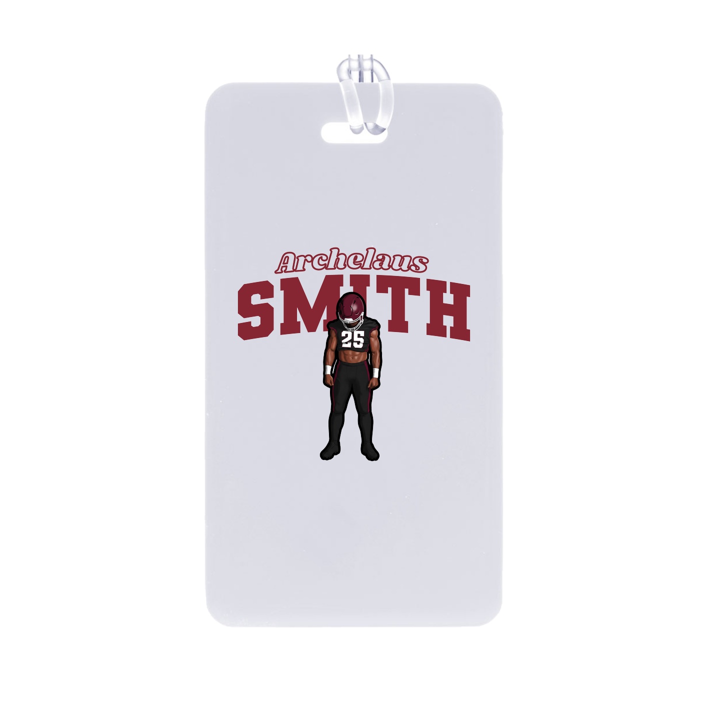 Bag Tag — Name Arch in Classic