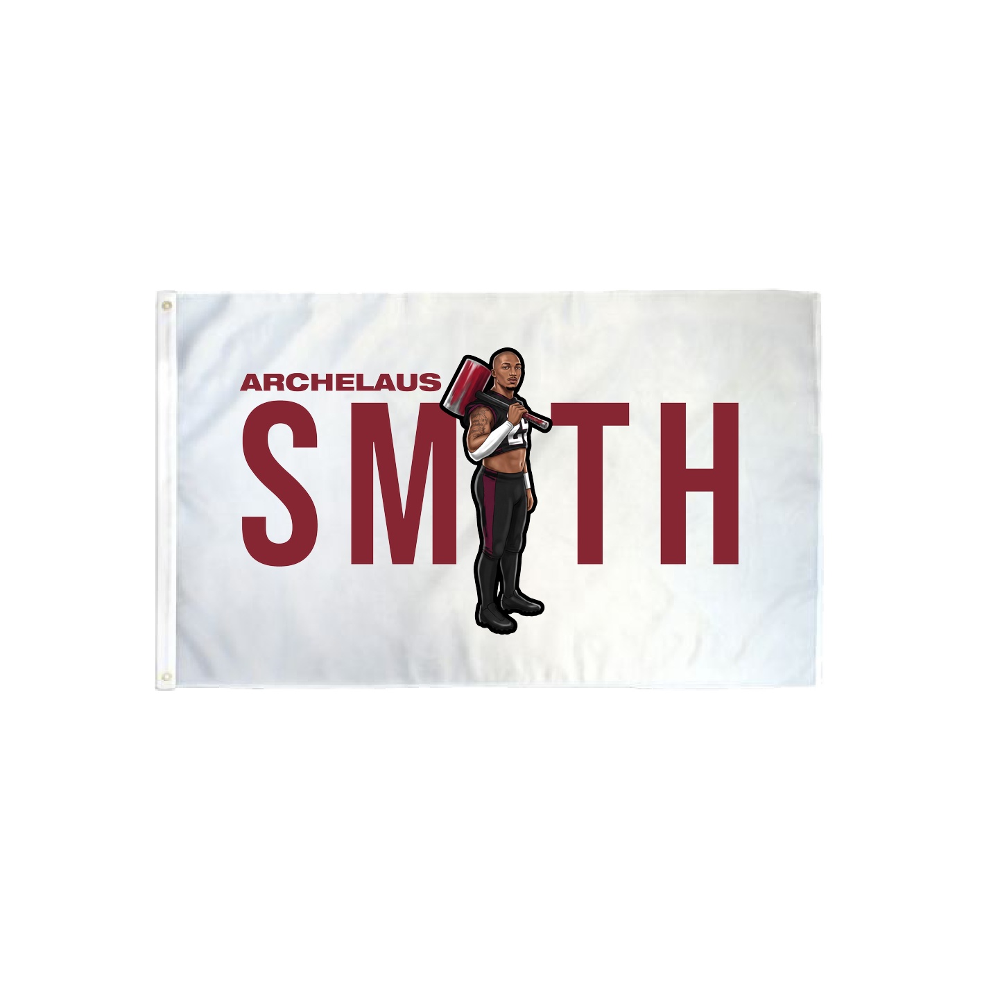 3x5 Flag — Player Name in Classic