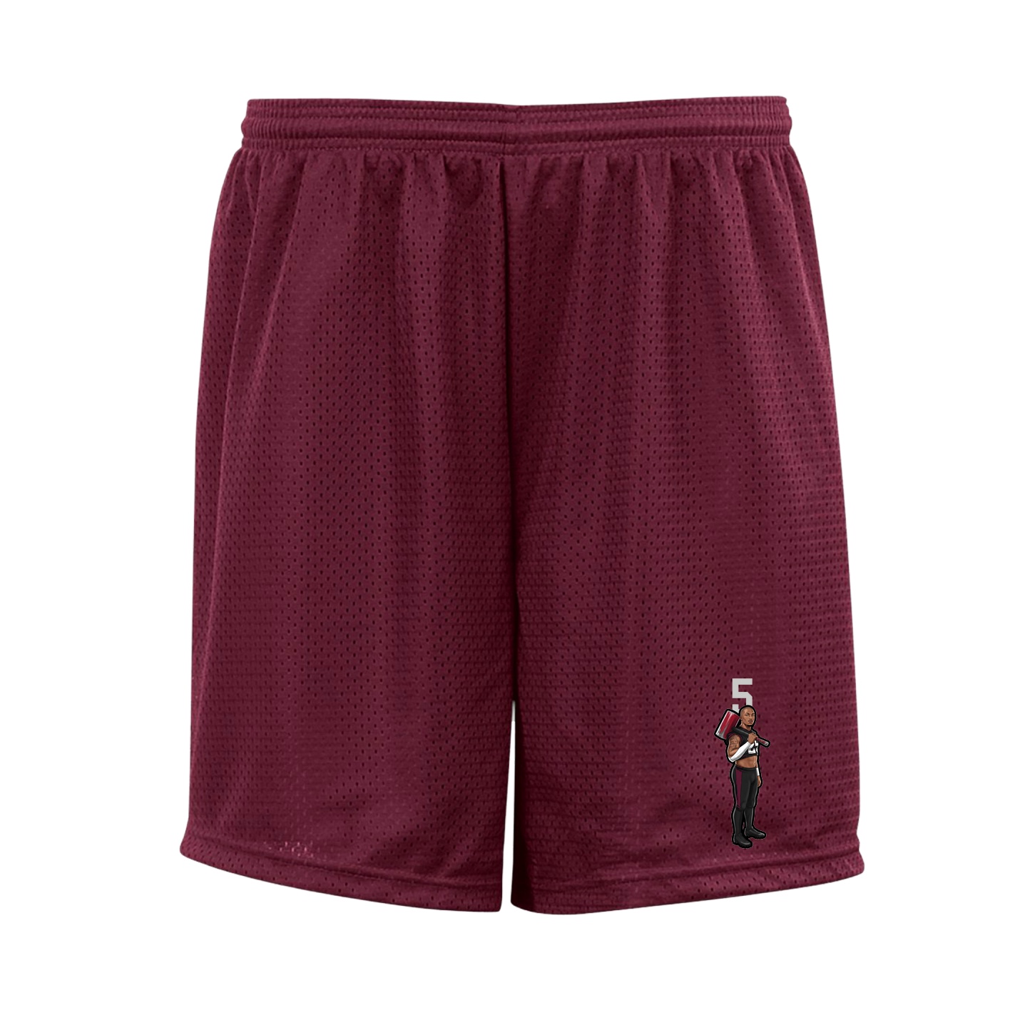 Shorts — Number Top in Cardinal