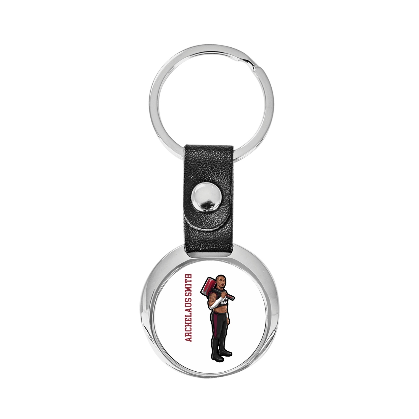 Key Chain — Name Vertical in Classic