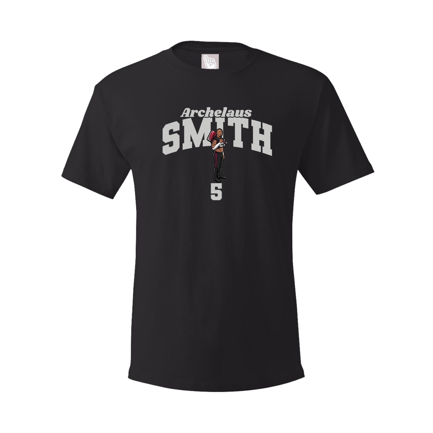 Tee — Signature Arch in Black