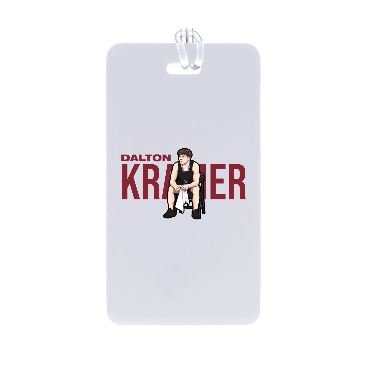 Bag Tag — Player Name in Classic