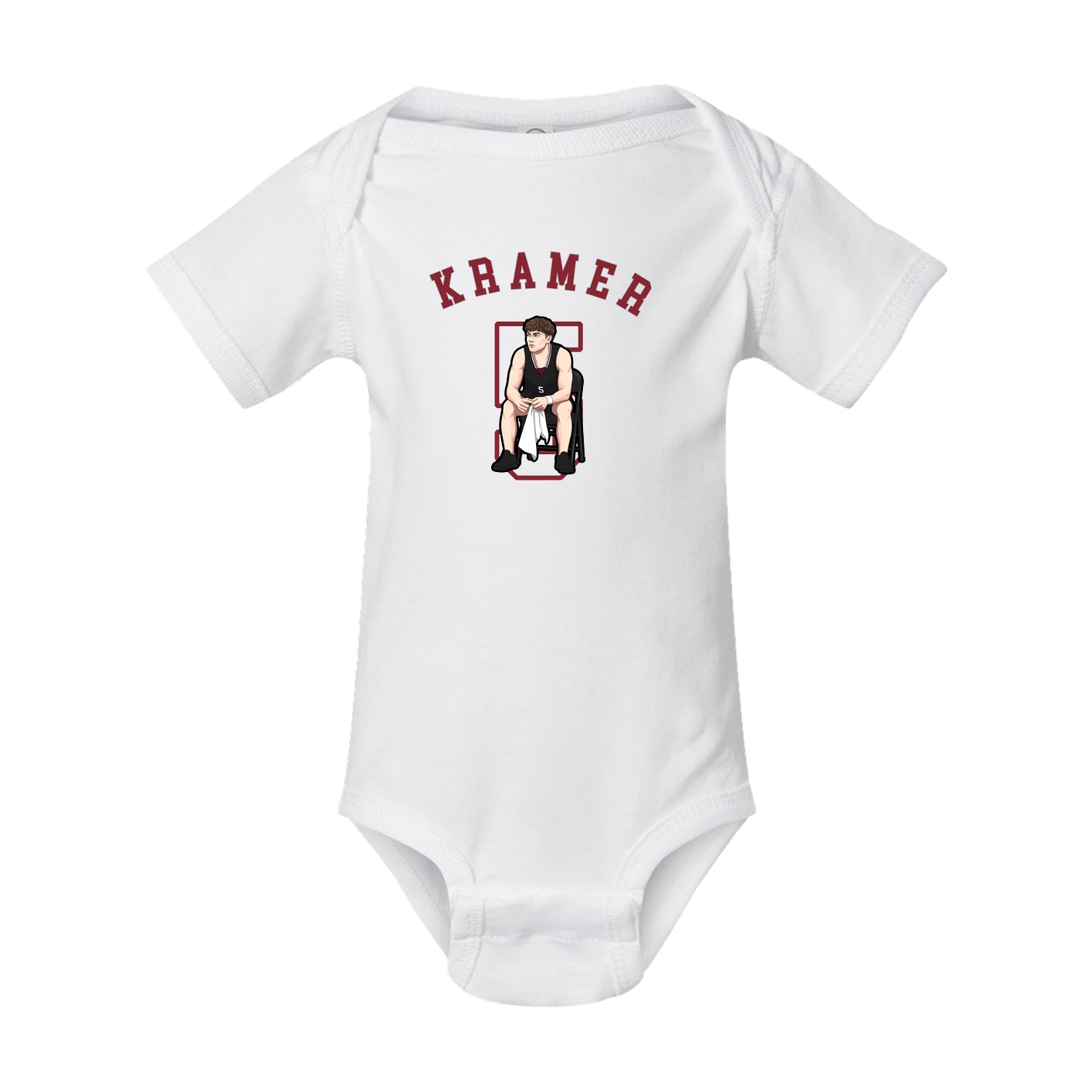 Baby Onesie — Shirsey Arch in White