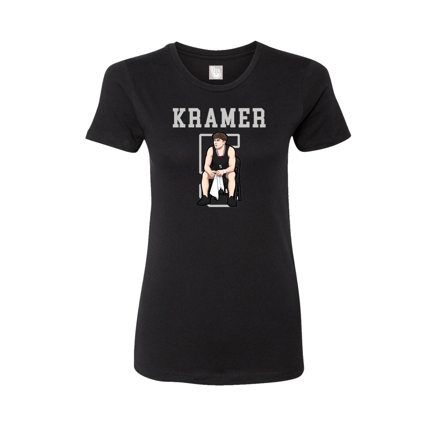 Fitted Women's Tee — Shirsey in Black
