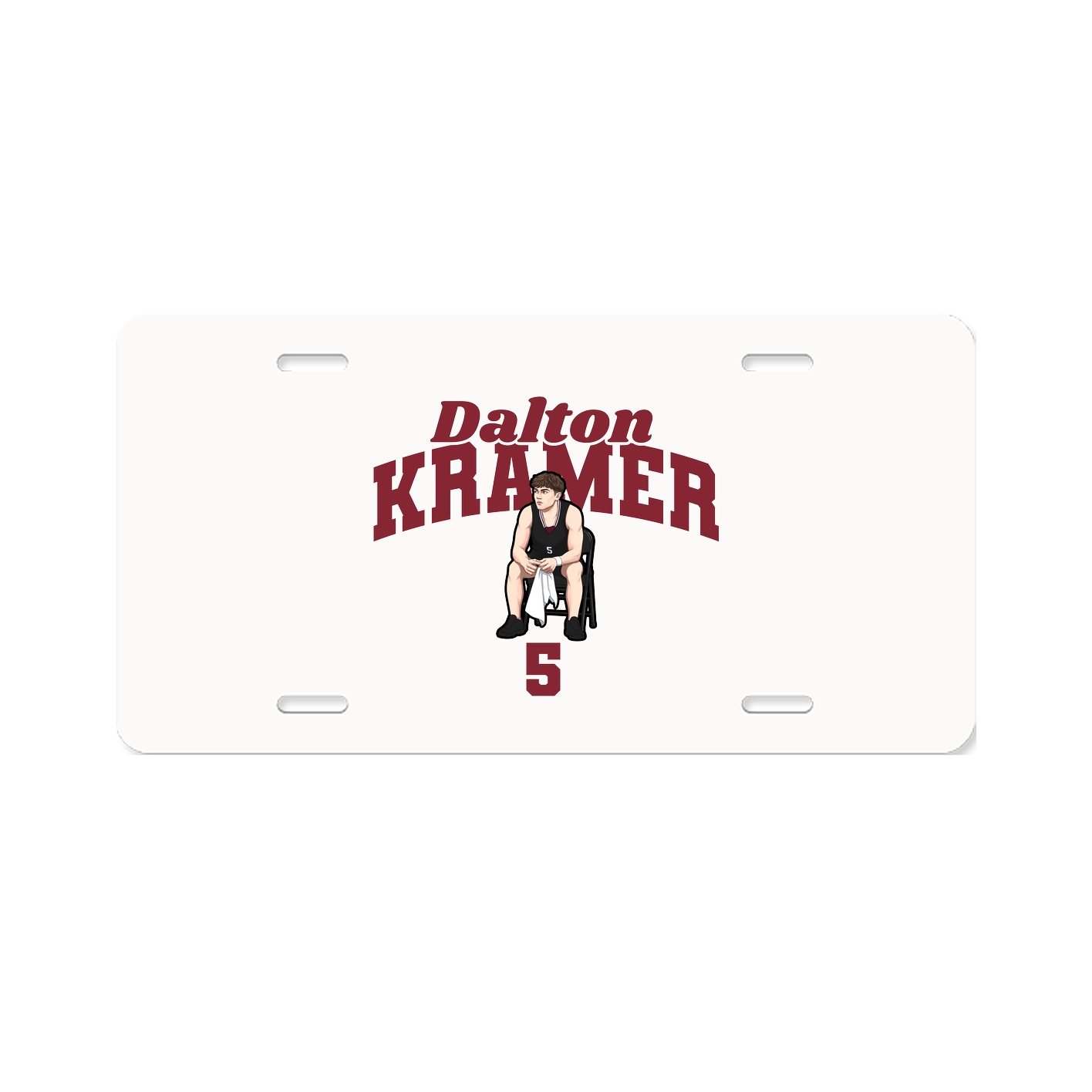 License Plate — Signature Arch in Classic