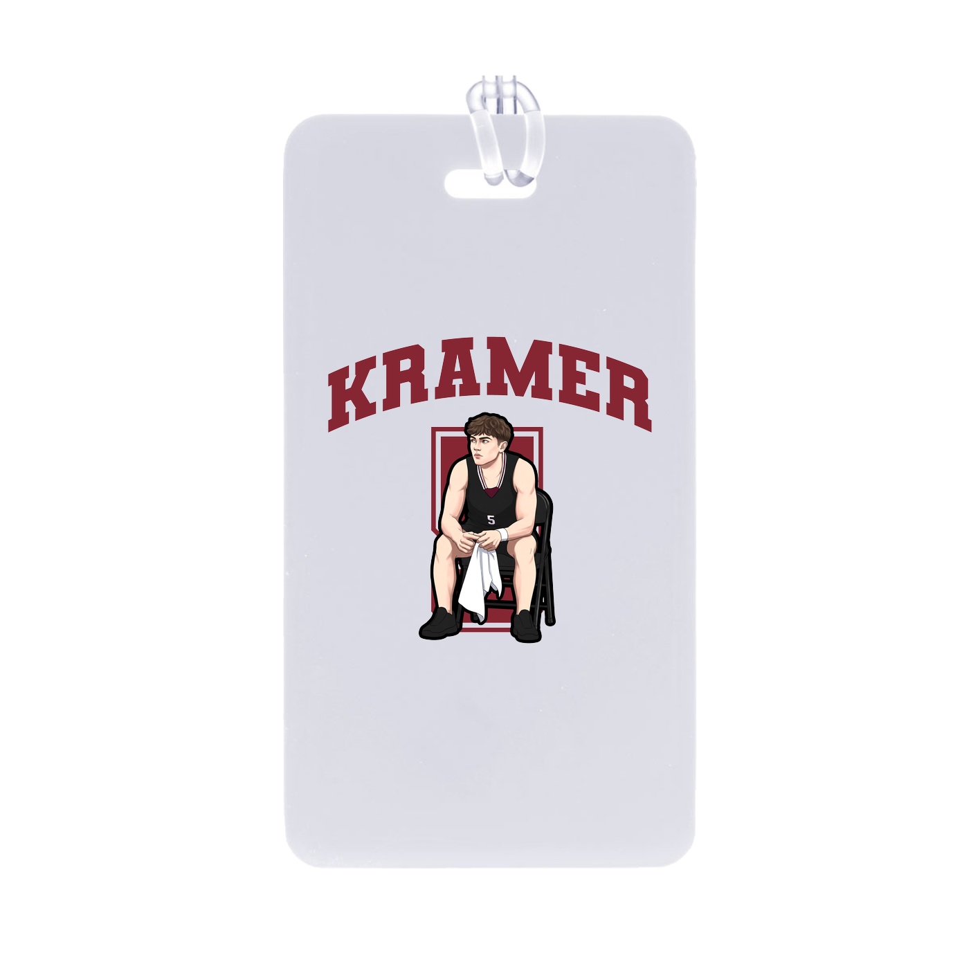 Bag Tag — Number in Classic