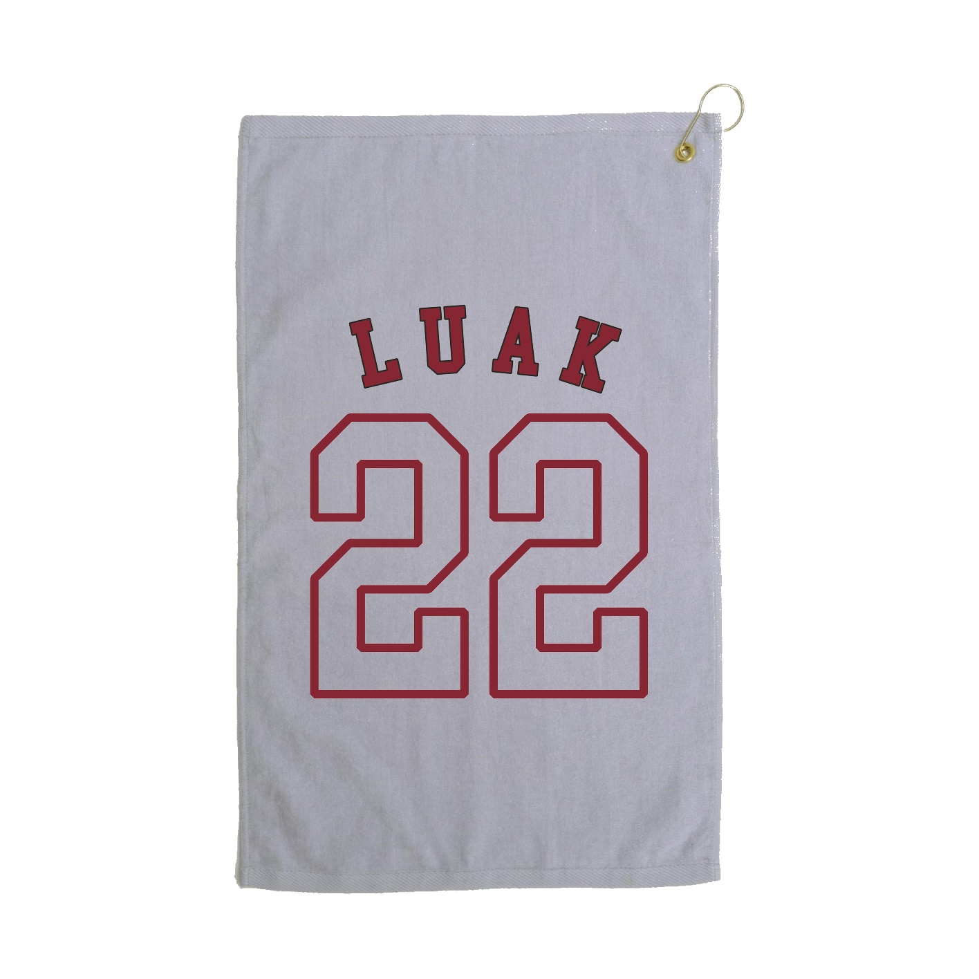 Golf Towel — Shirsey Arch in Grey