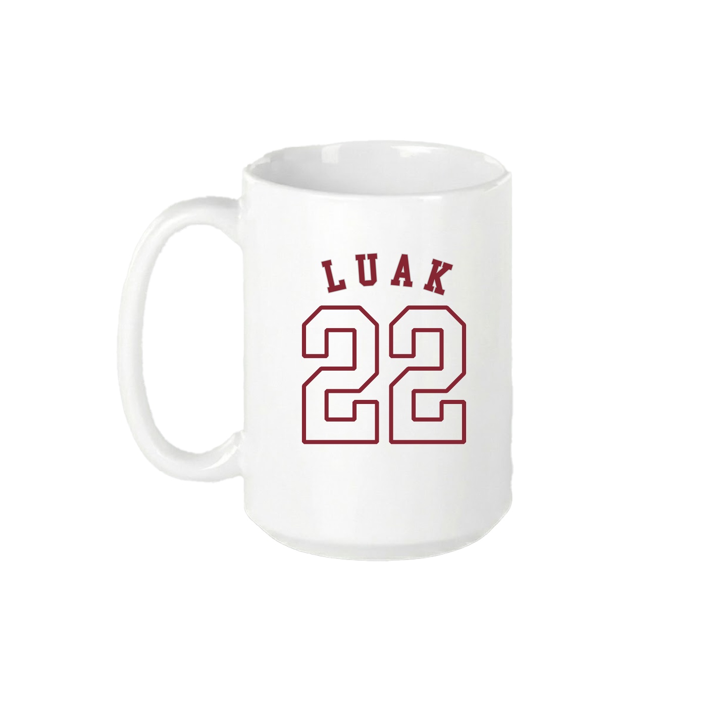 15oz Coffee Mug — Shirsey Arch in White
