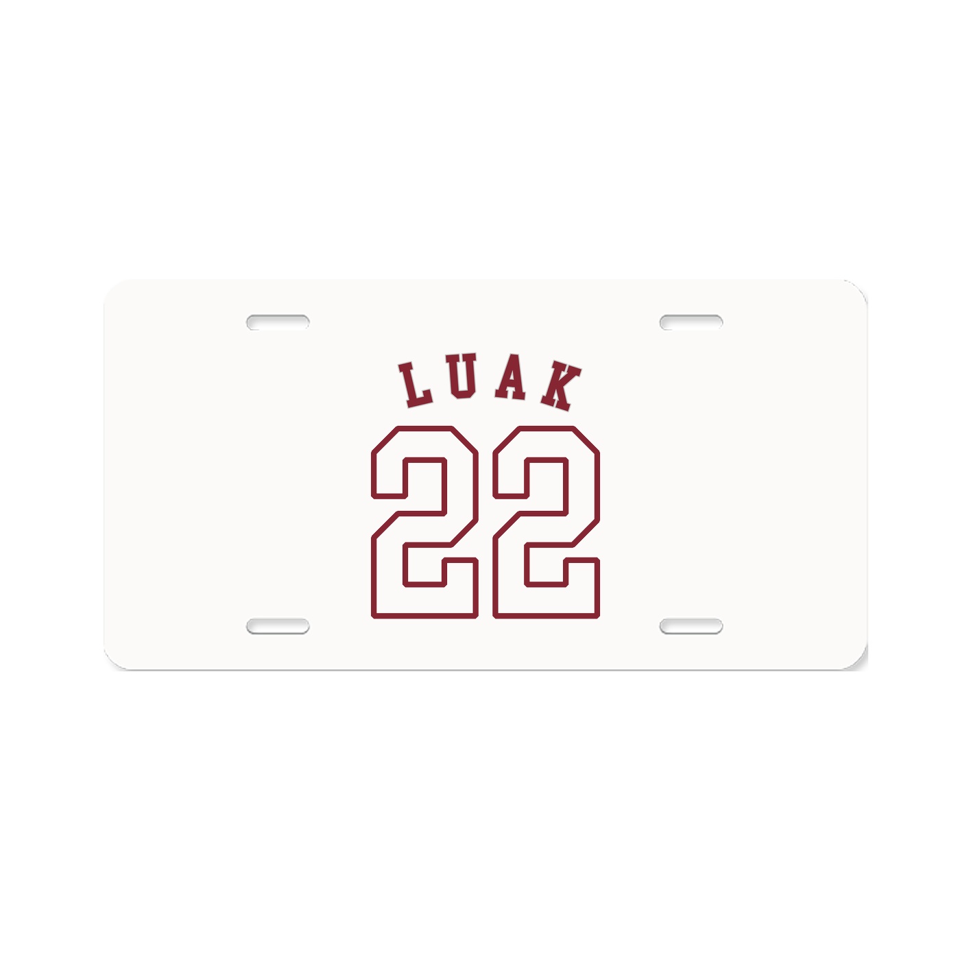 License Plate — Shirsey Arch in Classic