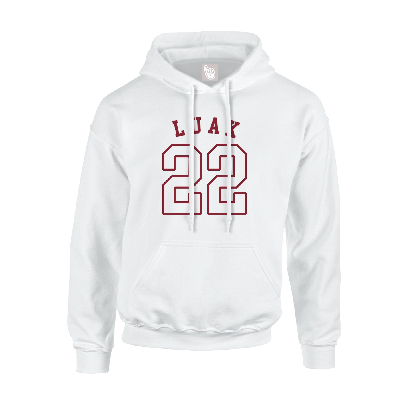 Hoodie — Shirsey Arch in White