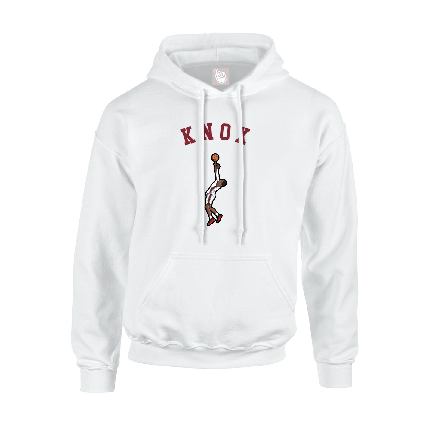 Hoodie — Shirsey Arch in White