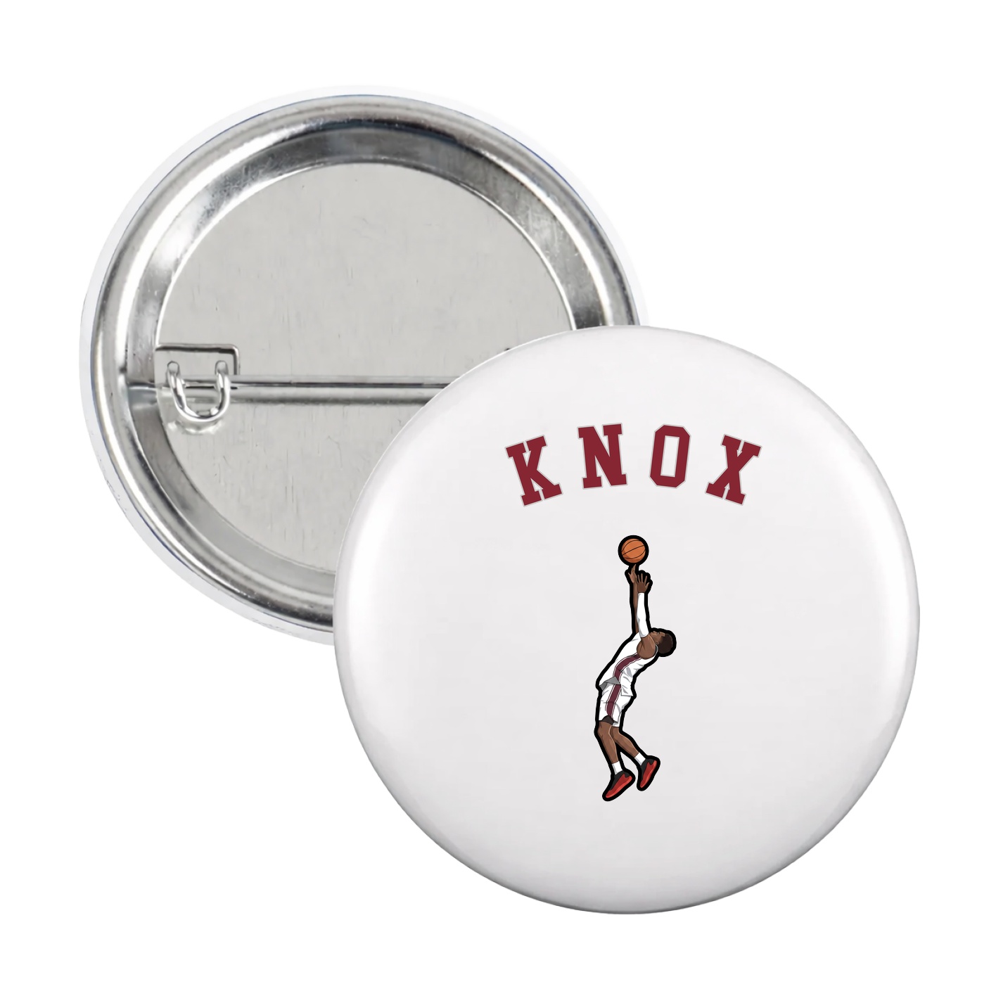 Game Day Button — Shirsey Arch in White