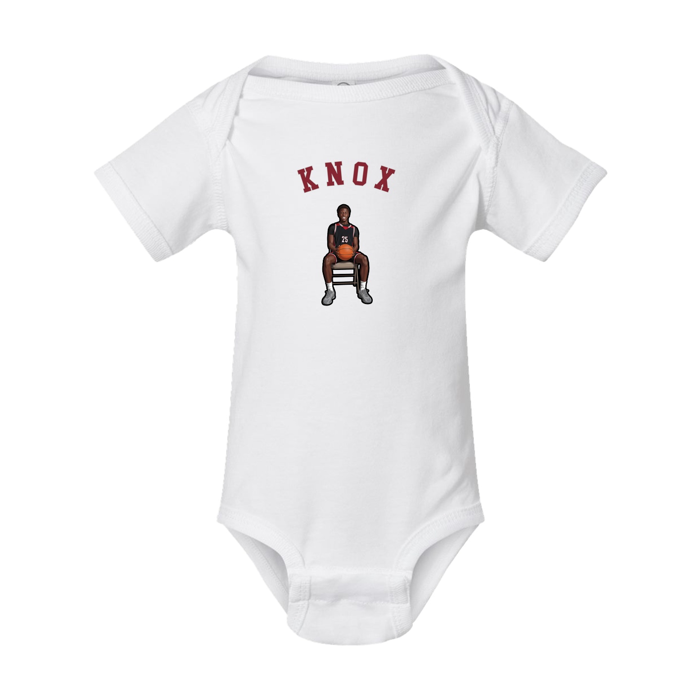 Baby Onesie — Shirsey Arch in White