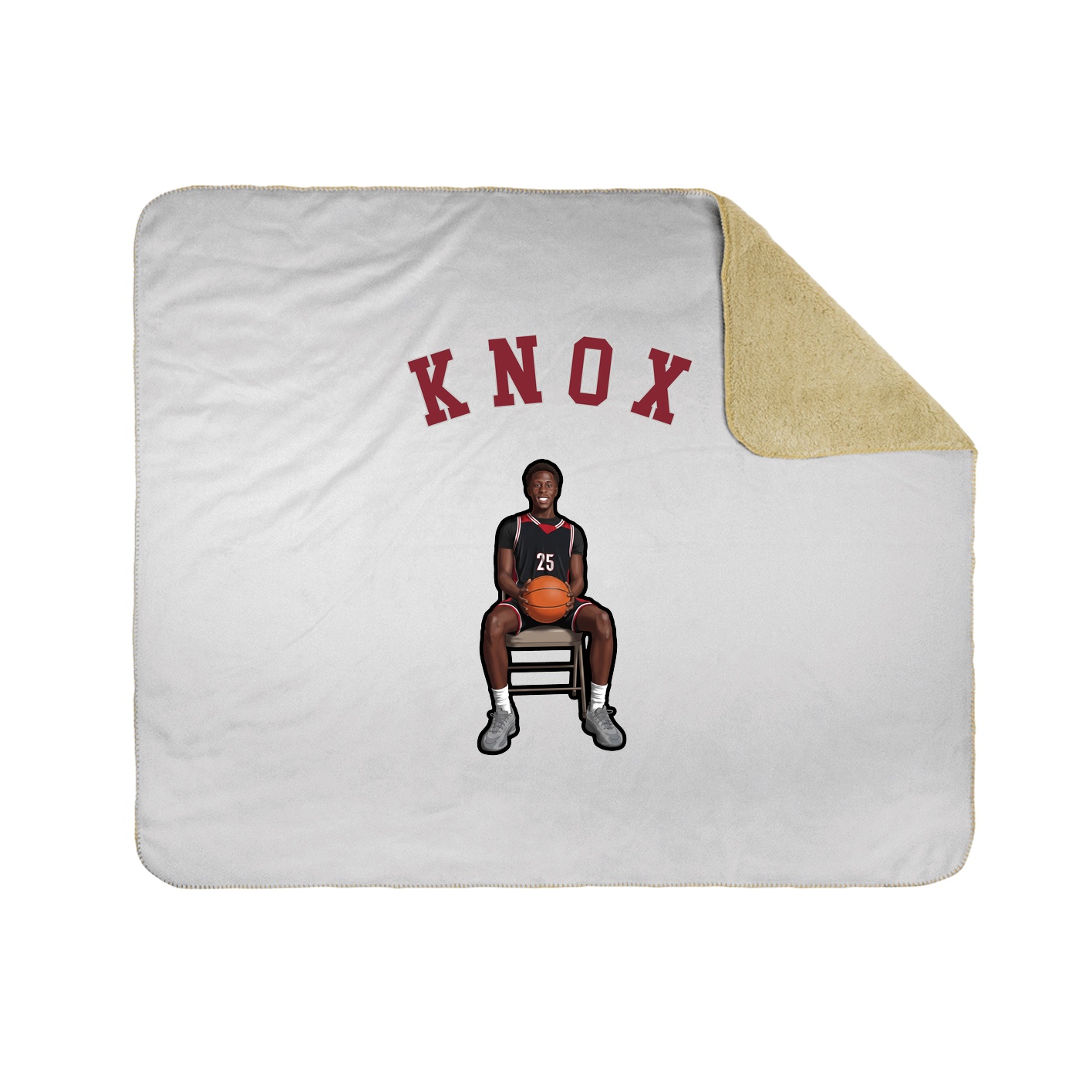 Throw Blanket — Shirsey Arch in White