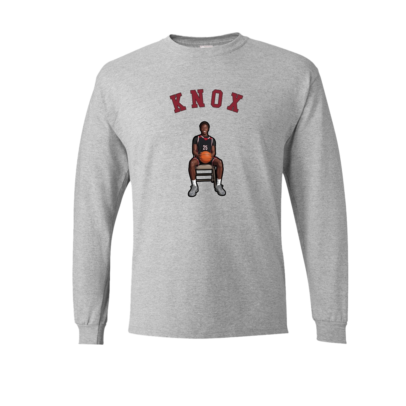 Long Sleeve Tee — Shirsey Arch in Grey