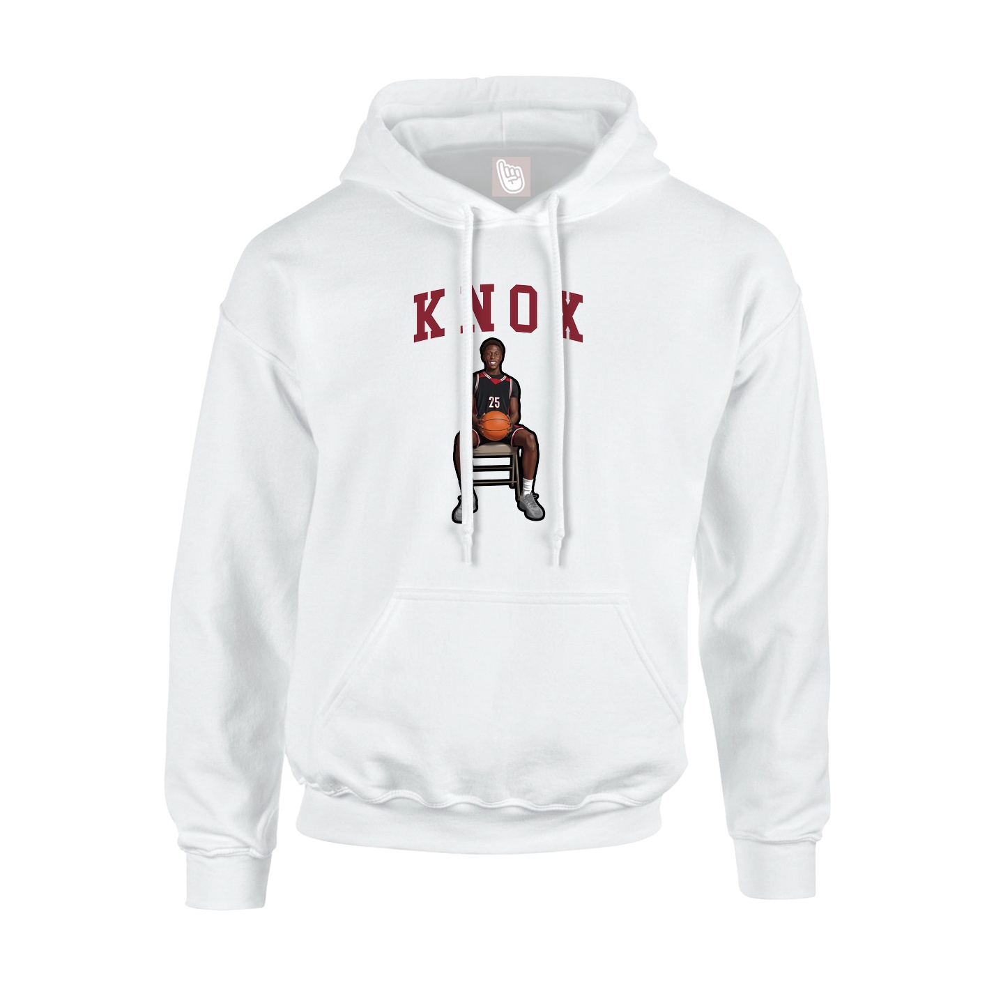 Hoodie — Shirsey in White