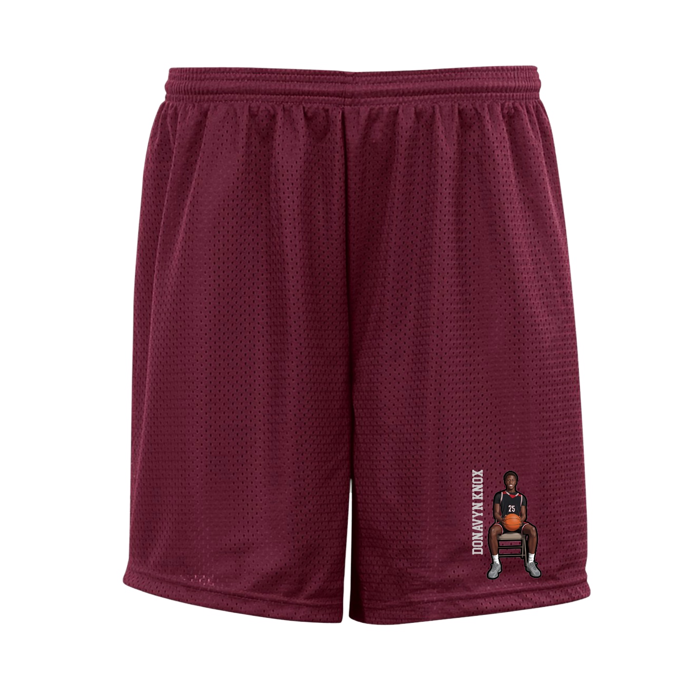 Shorts — Name Vertical in Cardinal
