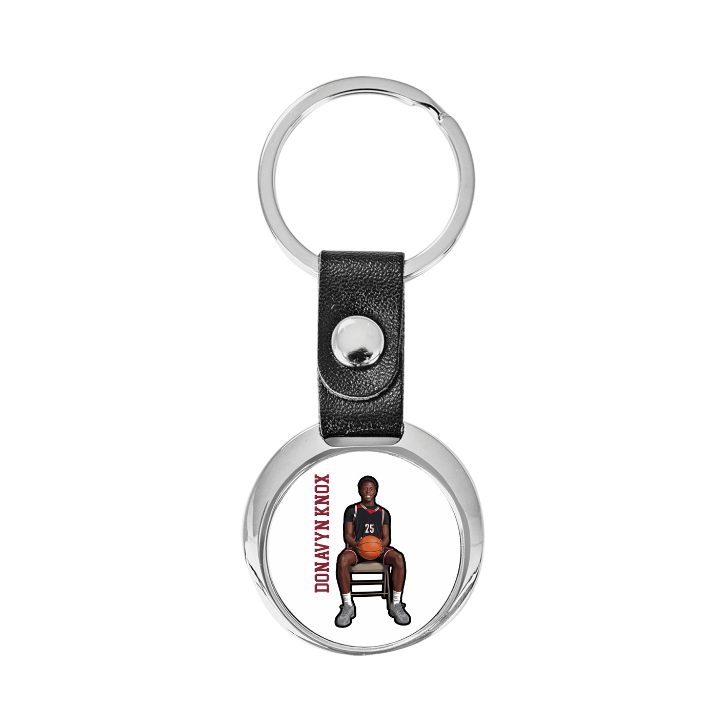 Key Chain — Name Vertical in Classic