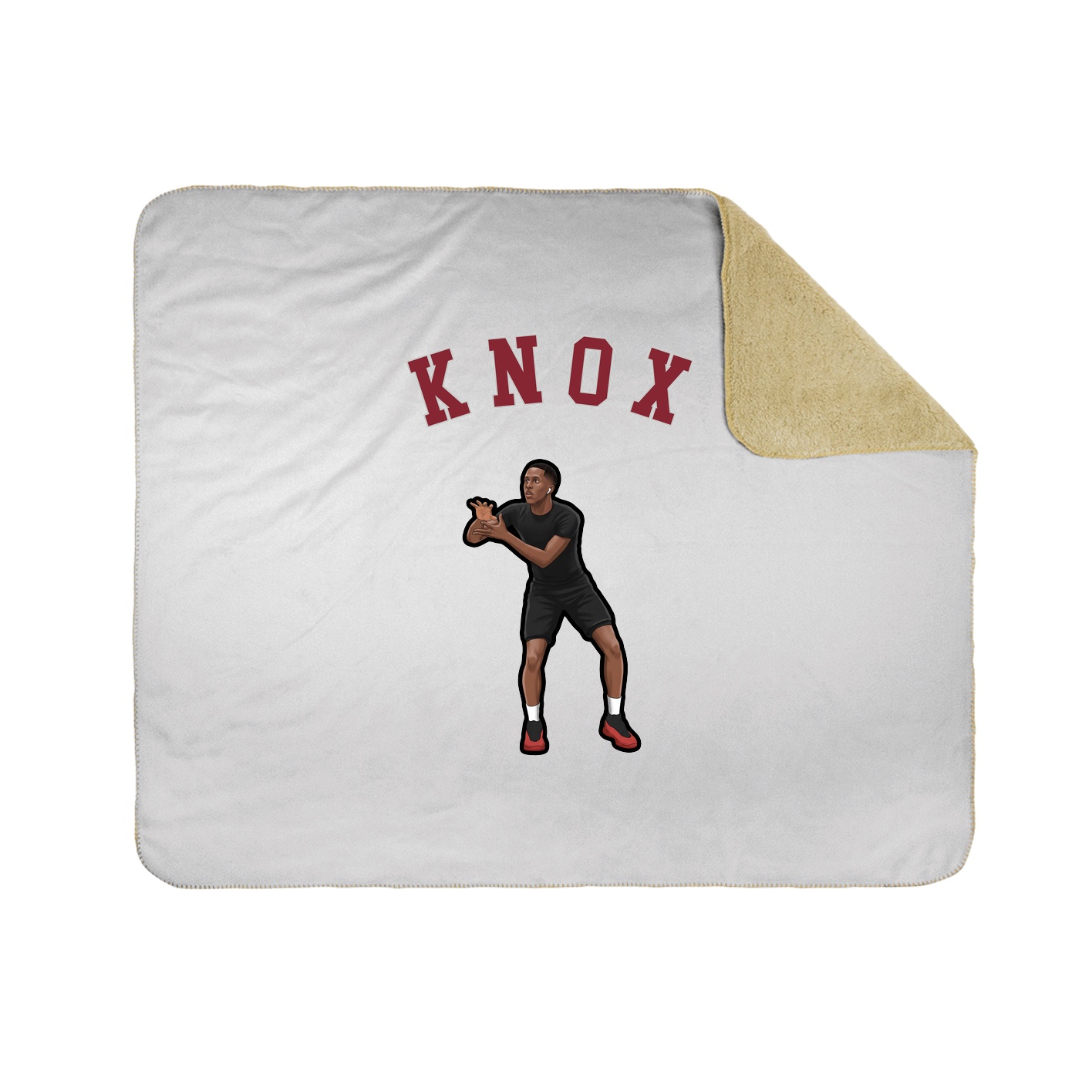 Throw Blanket — Shirsey Arch in White
