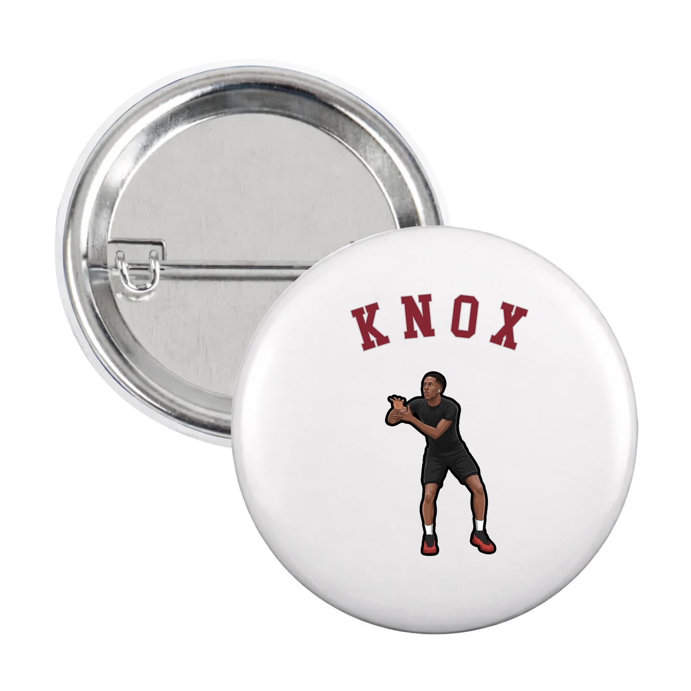 Game Day Button — Shirsey Arch in White