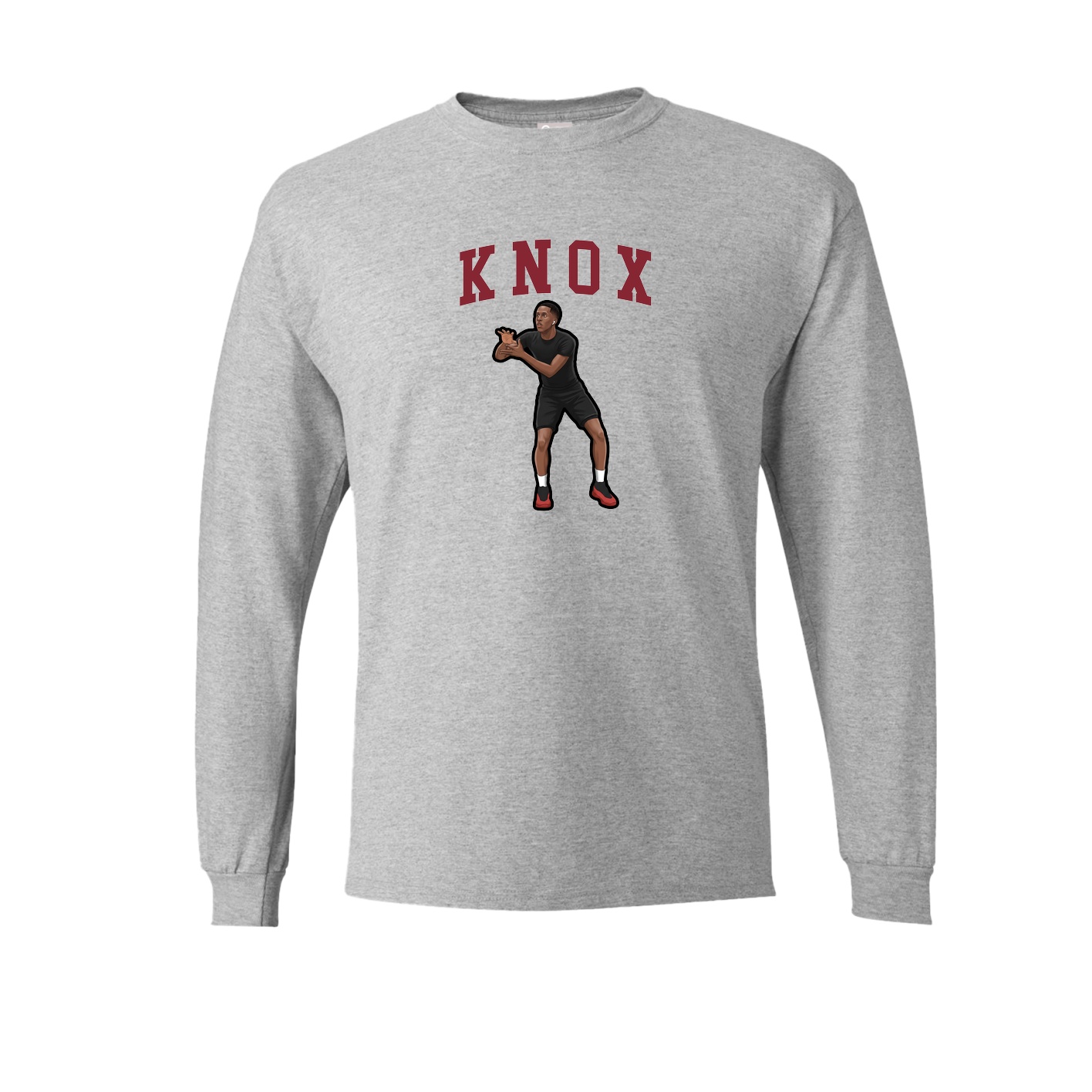 Long Sleeve Tee — Shirsey in Grey