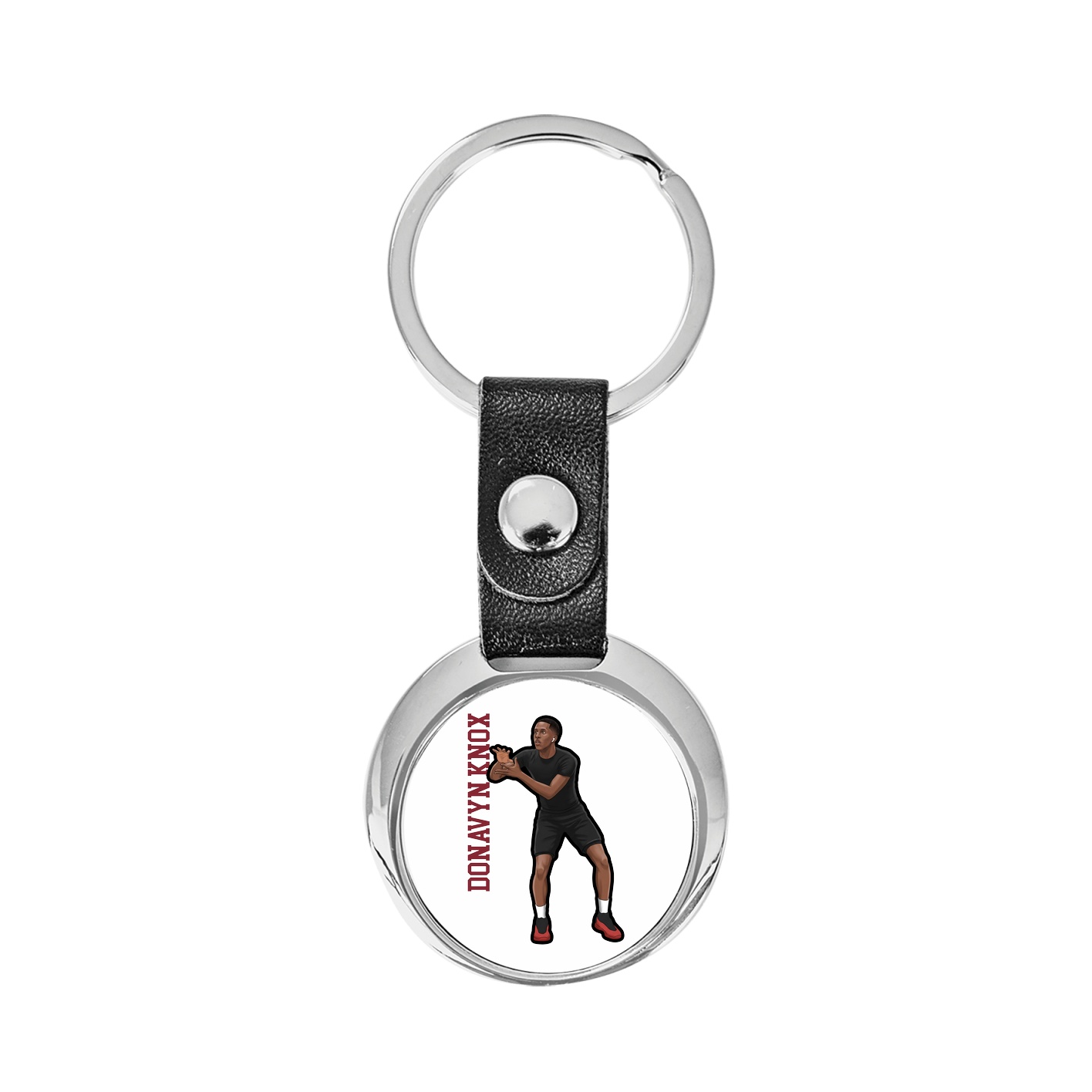 Key Chain — Name Vertical in Classic