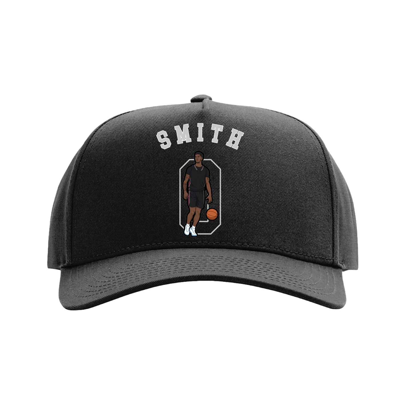 Full Fabric Five-Panel Champ Cap