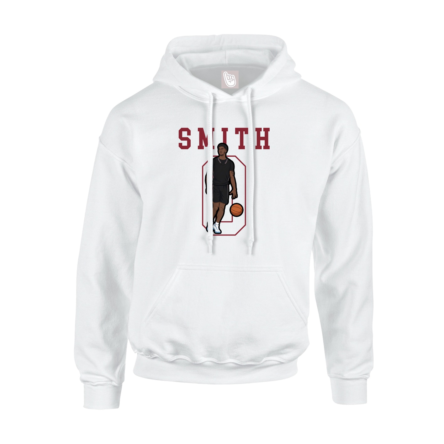 Hoodie — Shirsey in White