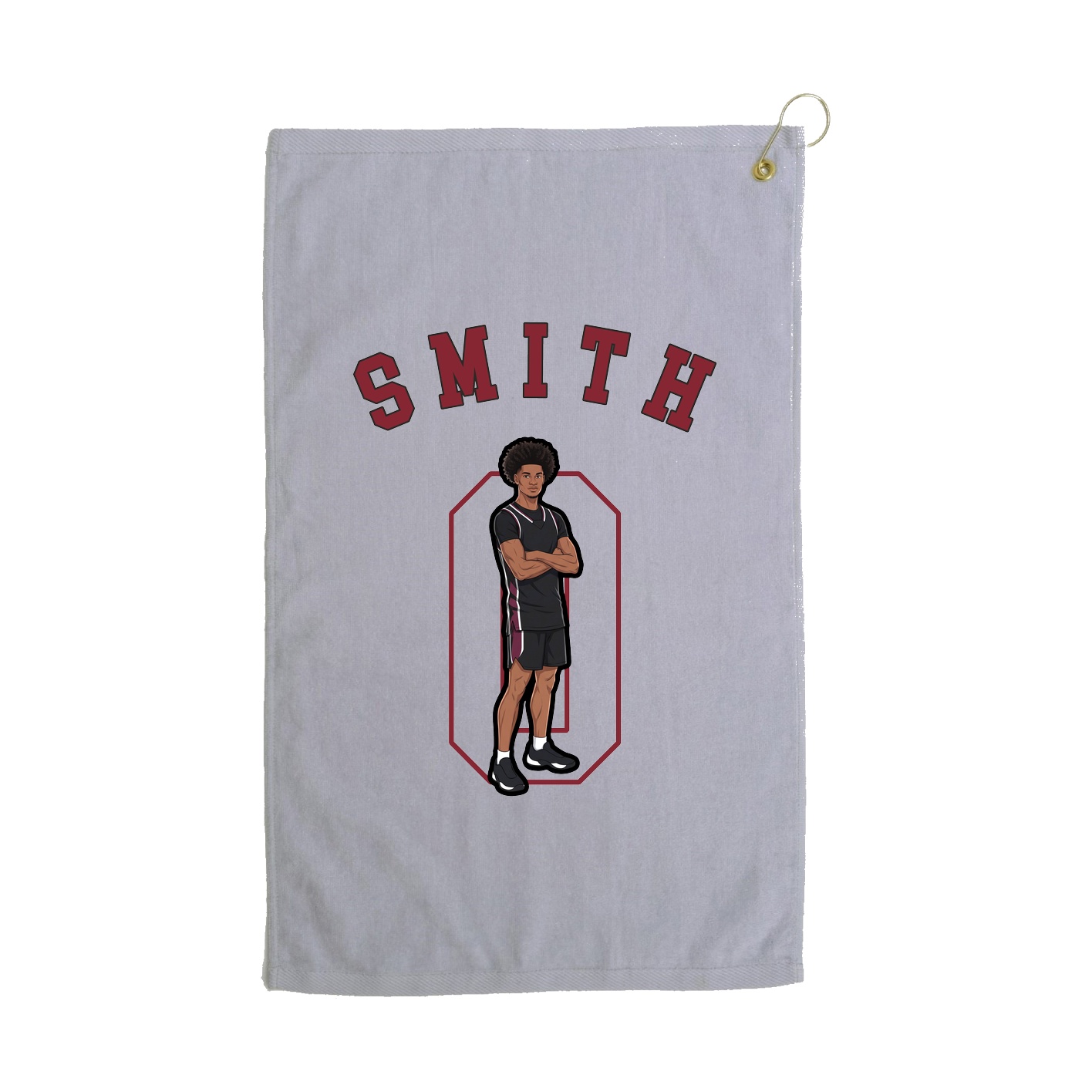 Golf Towel — Shirsey Arch in Grey