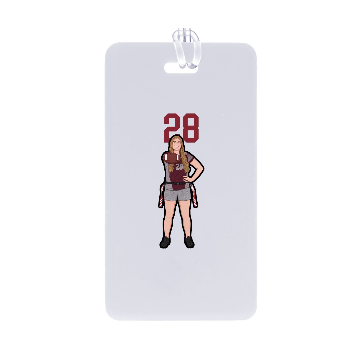 Bag Tag — Number Top in Classic