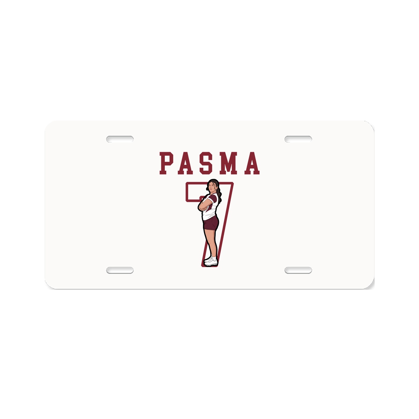 License Plate — Shirsey in Classic