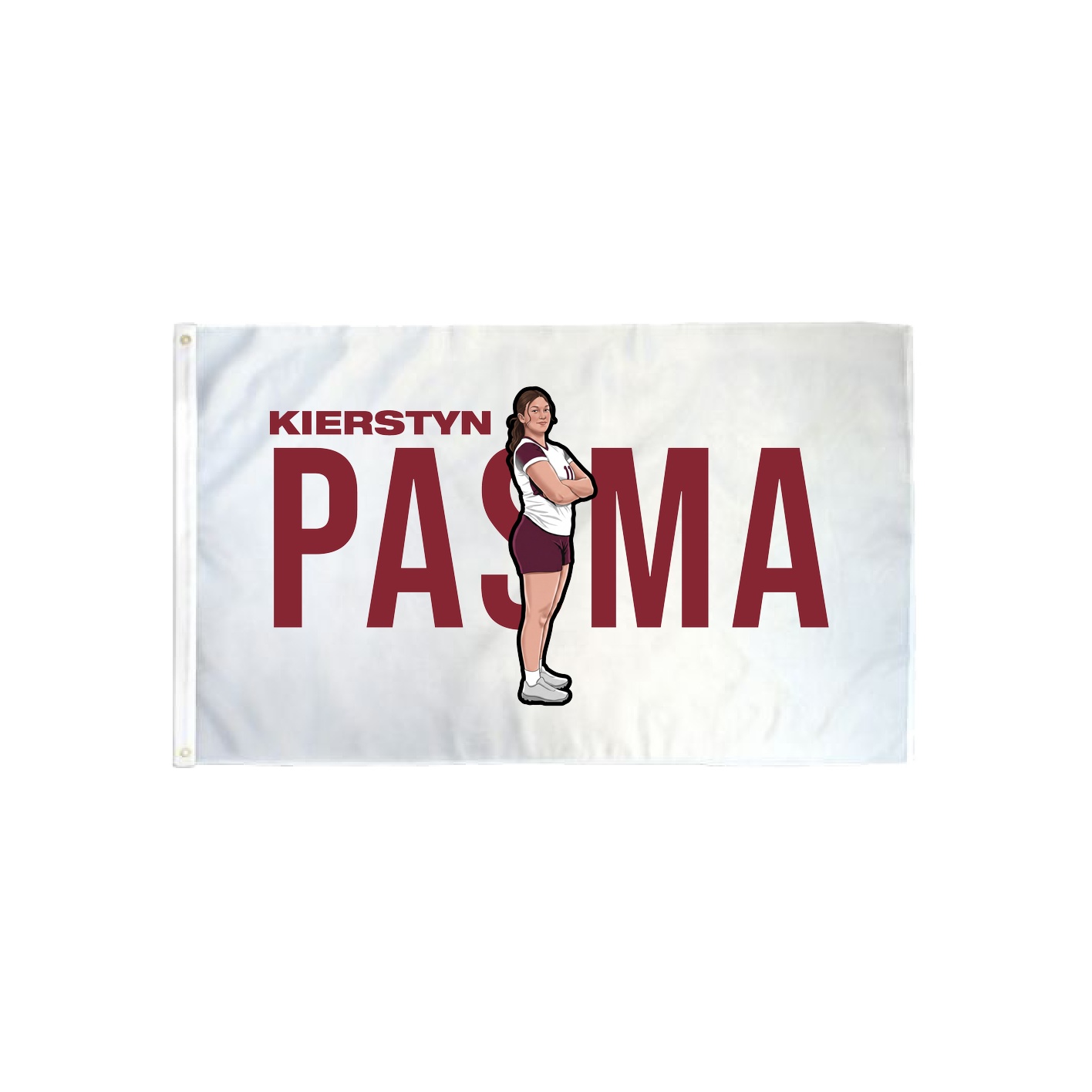 3x5 Flag — Player Name in Classic