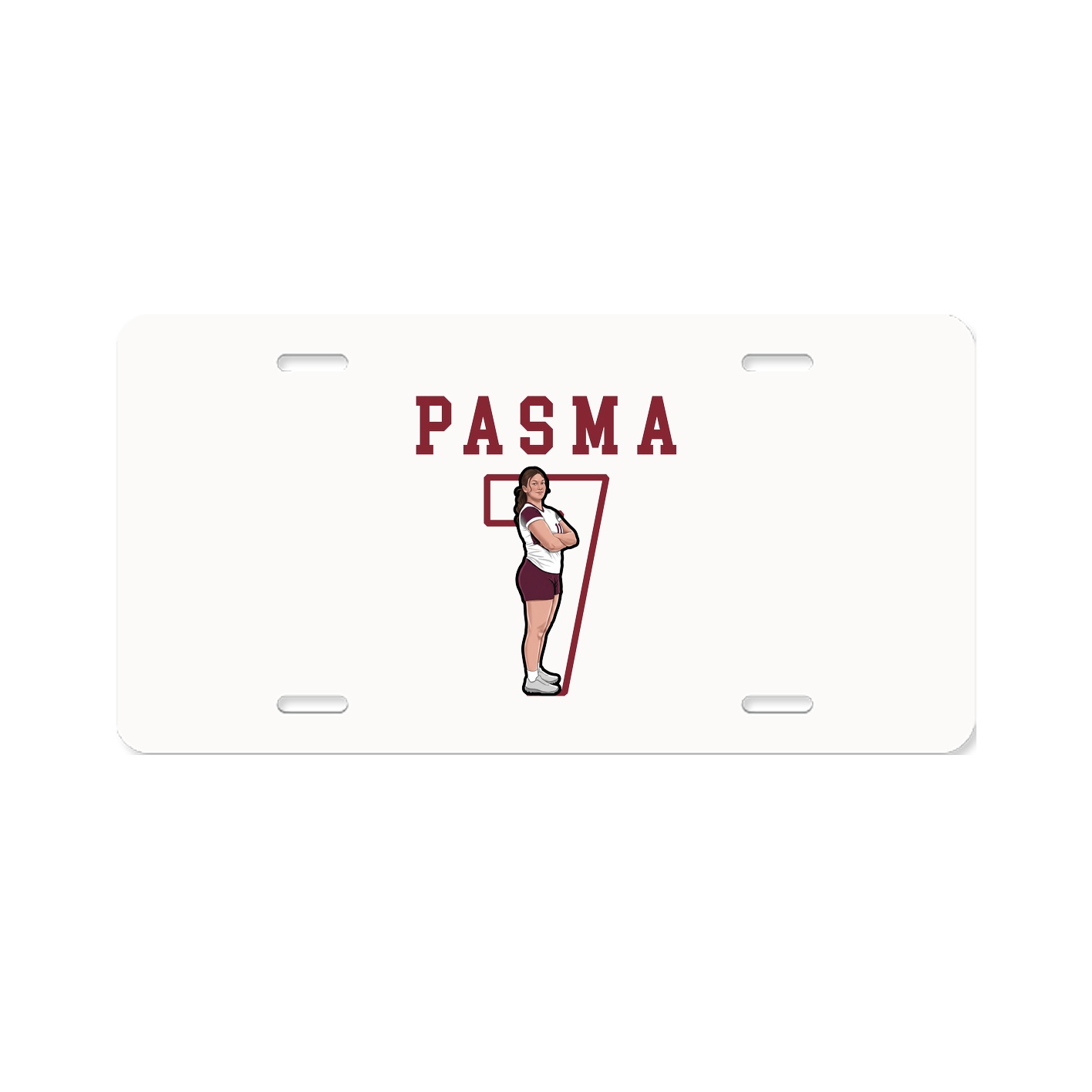 License Plate — Shirsey in Classic