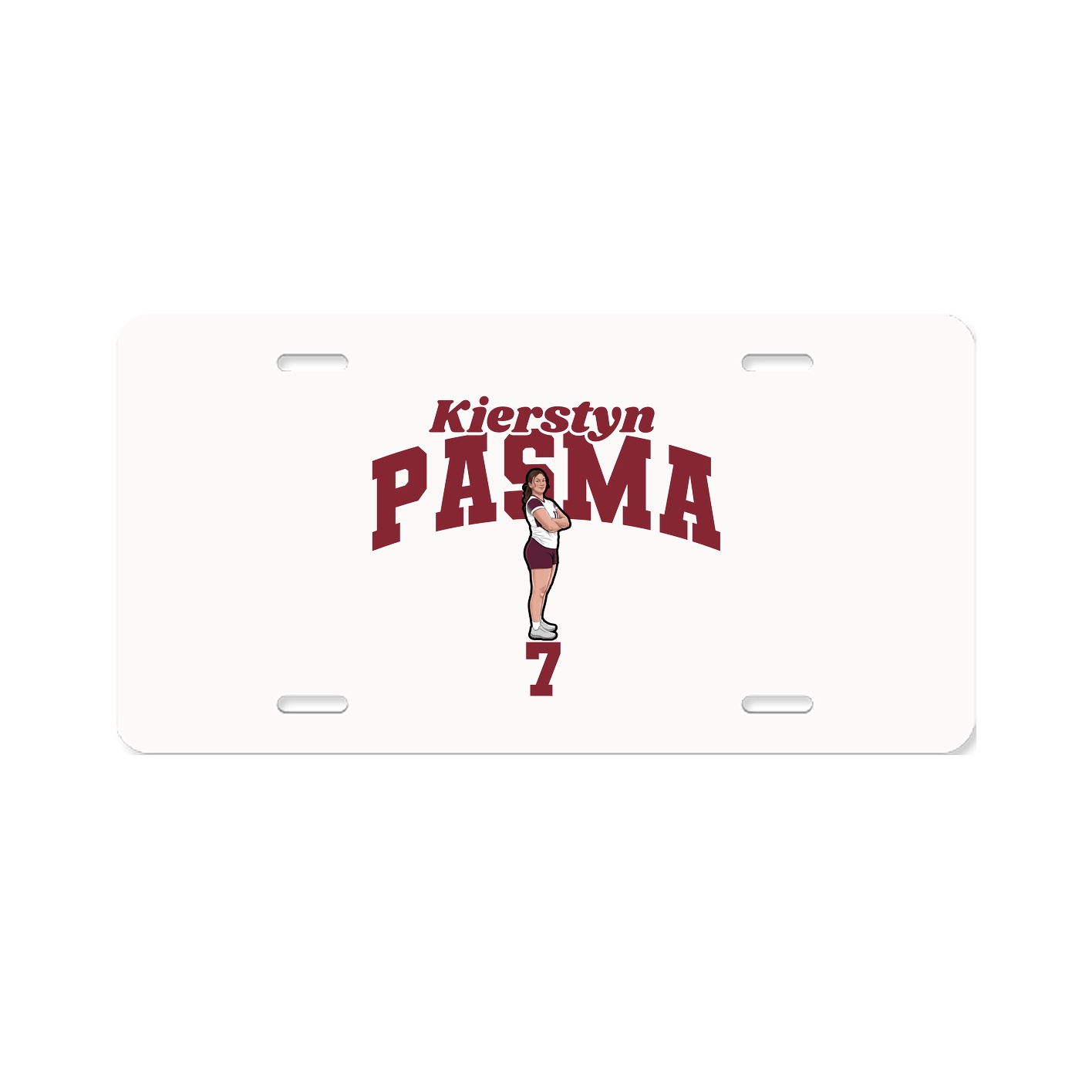License Plate — Signature Arch in Classic