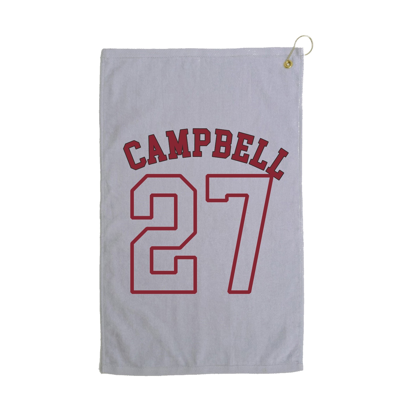 Golf Towel — Shirsey Arch in Grey