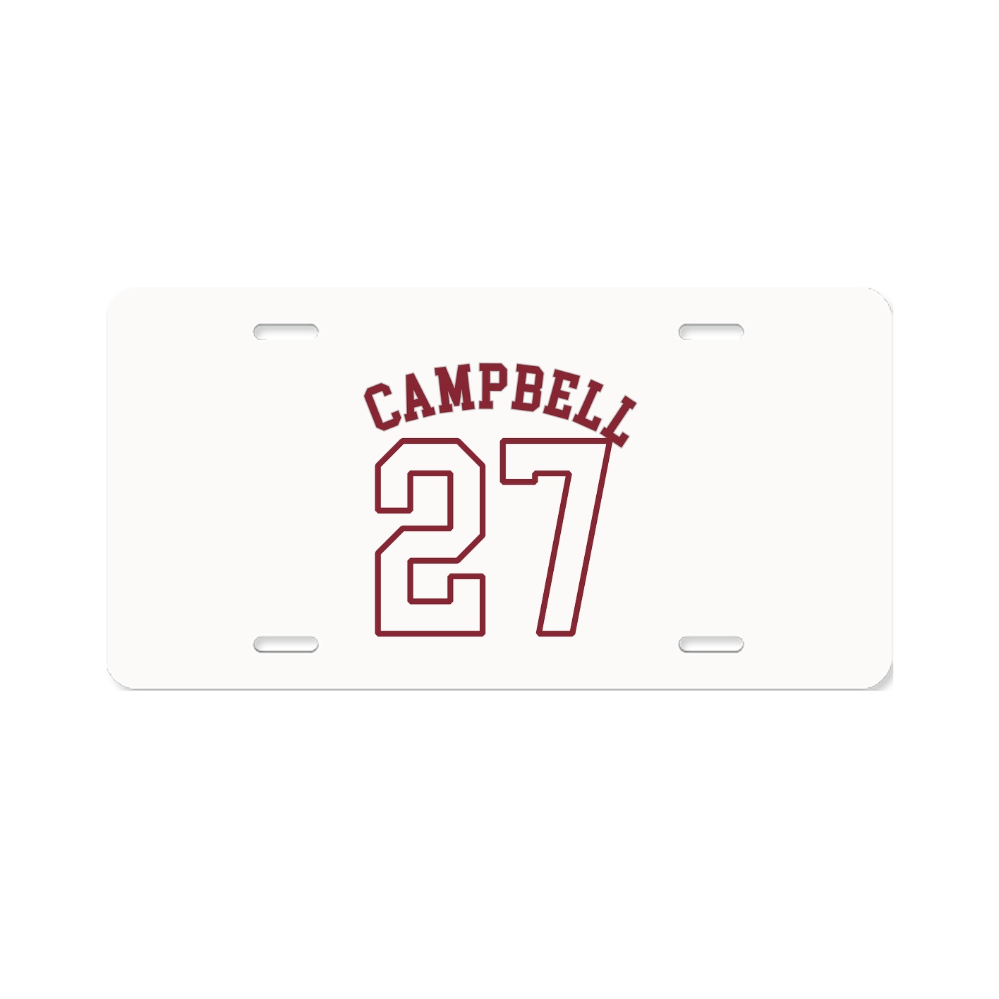 License Plate — Shirsey Arch in Classic