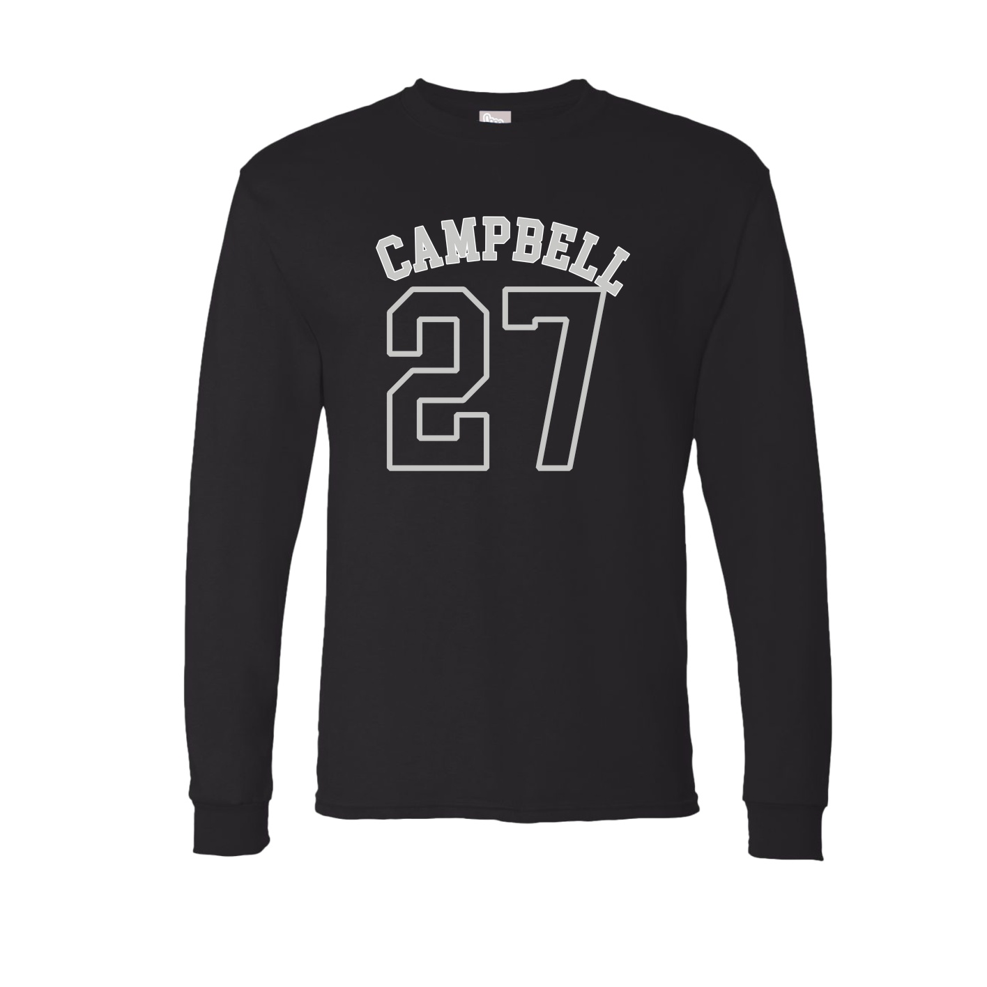 Long Sleeve Tee — Shirsey Arch in Black