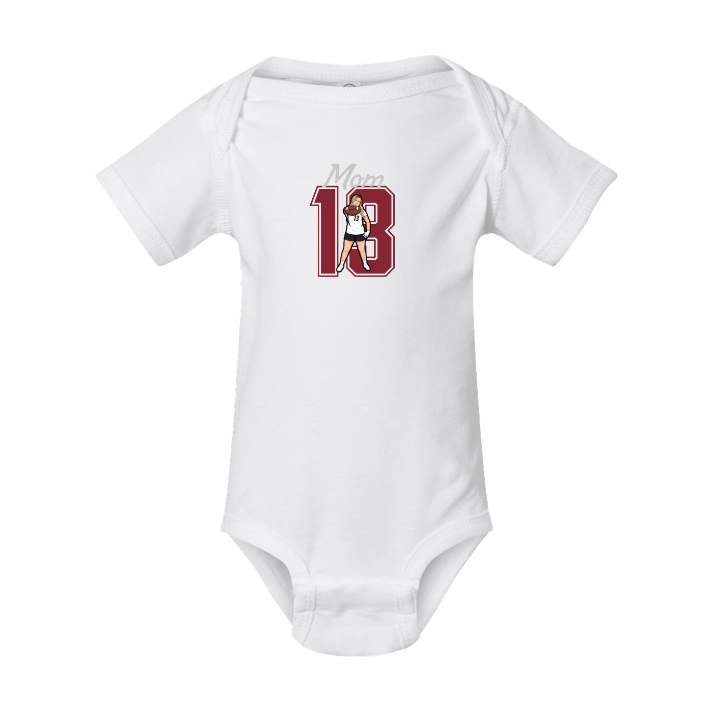 Baby Onesie — Mothers Day Shirsey in White