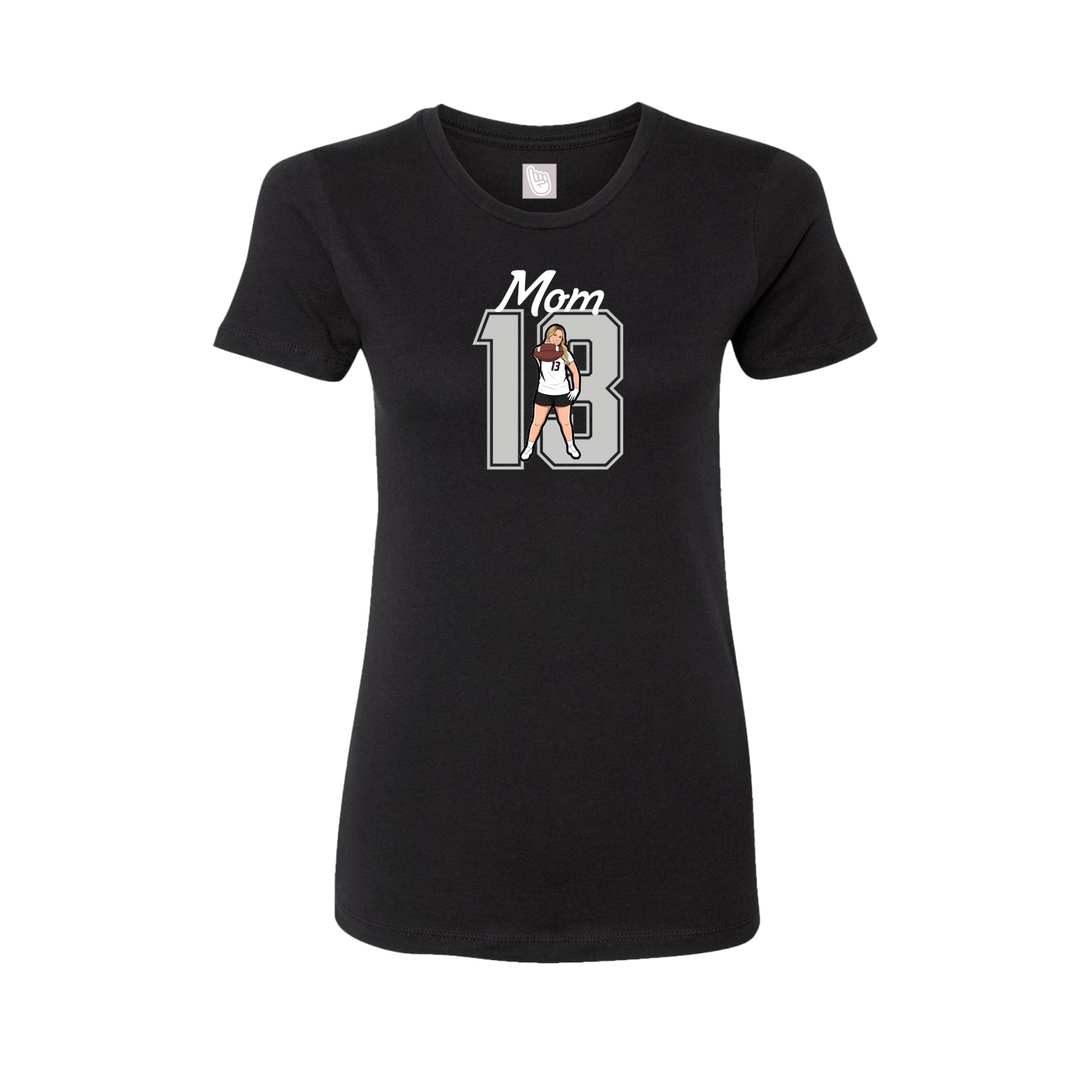 Womens Tee — Mothers Day Shirsey in Black