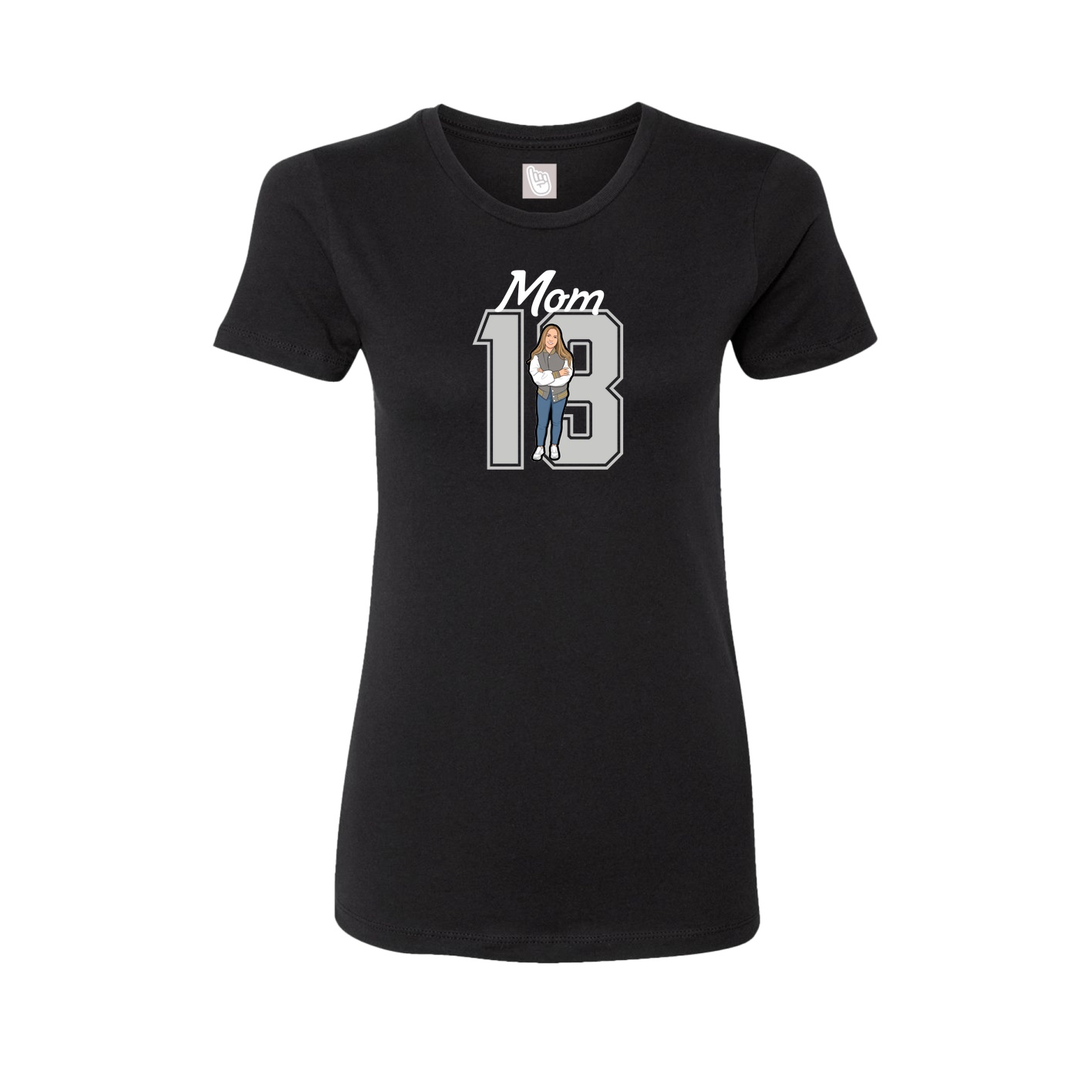 Womens Tee — Mothers Day Shirsey in Black