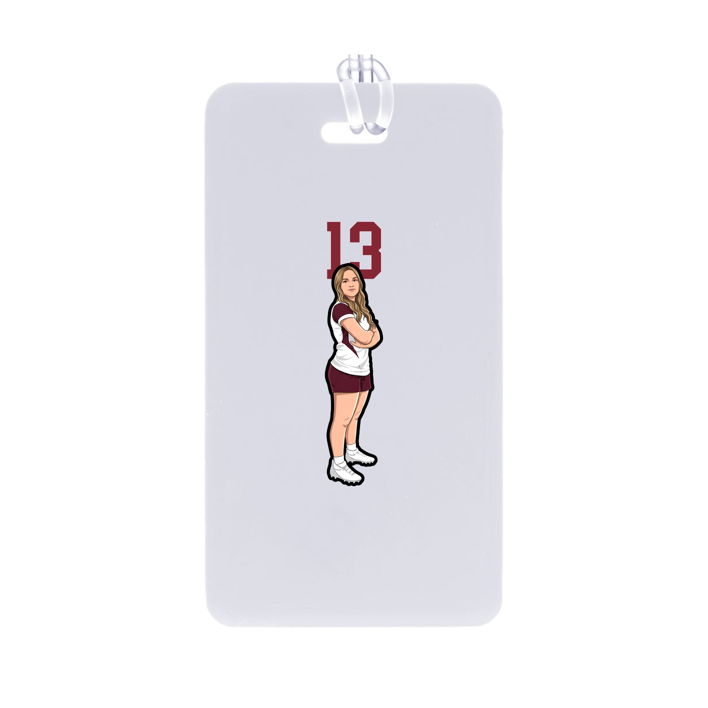 Bag Tag — Number Top in Classic