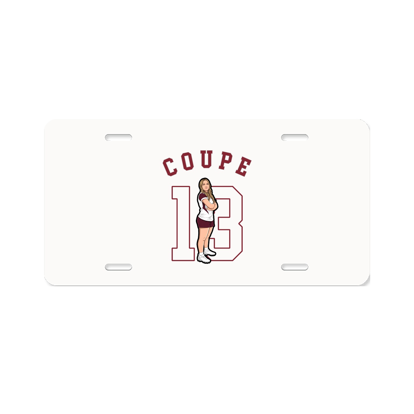 License Plate — Shirsey Arch in Classic