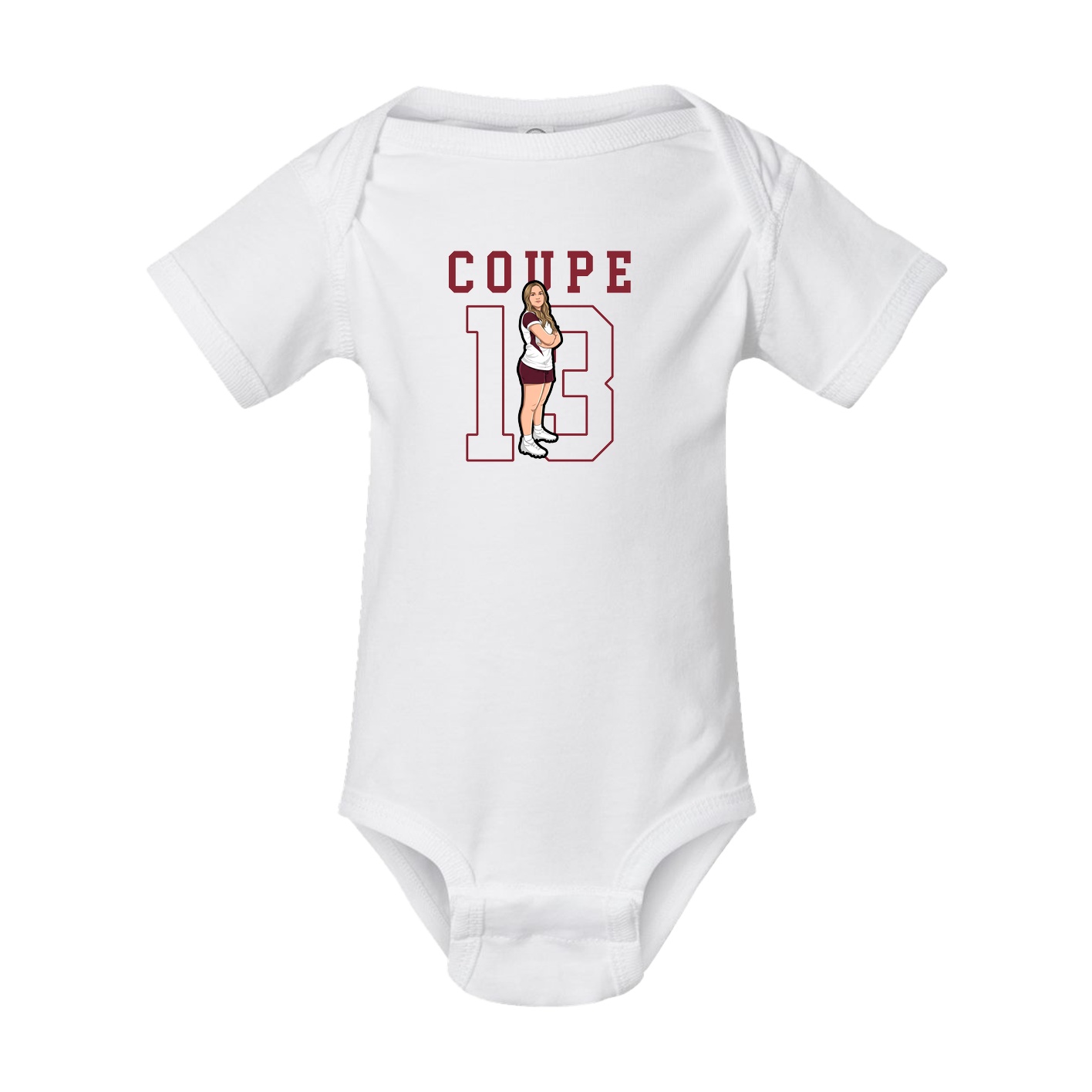 Baby Onesie — Shirsey in White