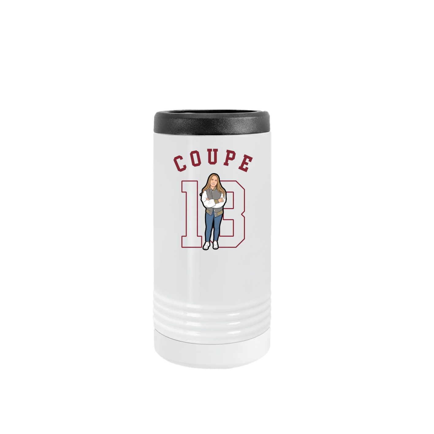 Slim Beverage Holder — Shirsey Arch in White