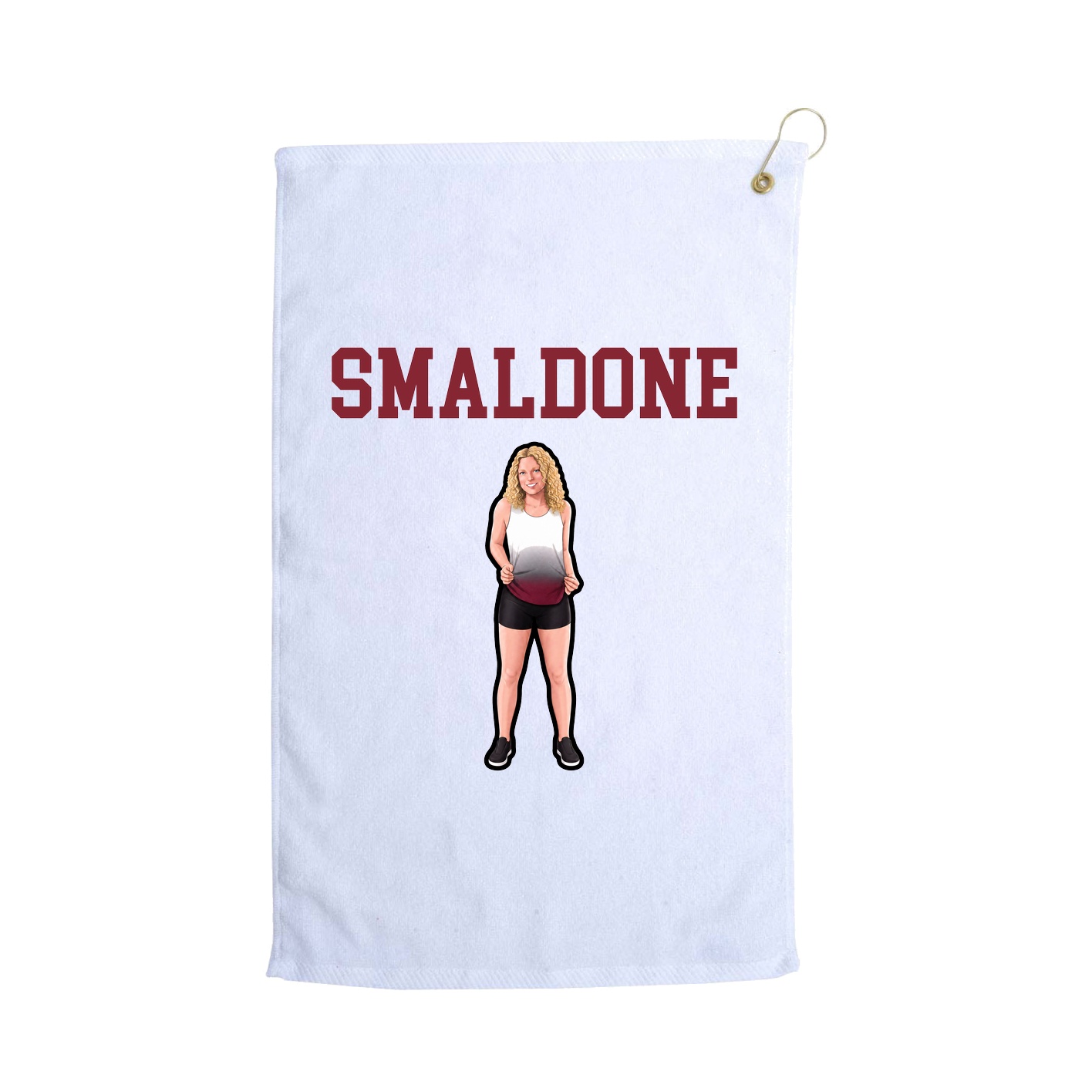 Golf Towel — Shirsey in White