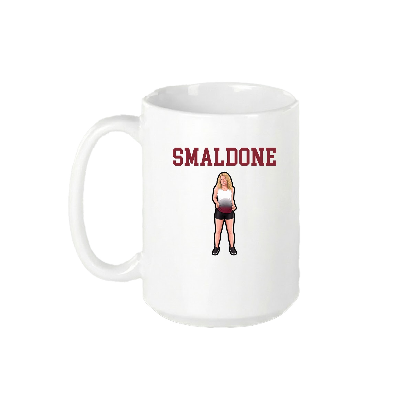 15oz Coffee Mug — Shirsey in White